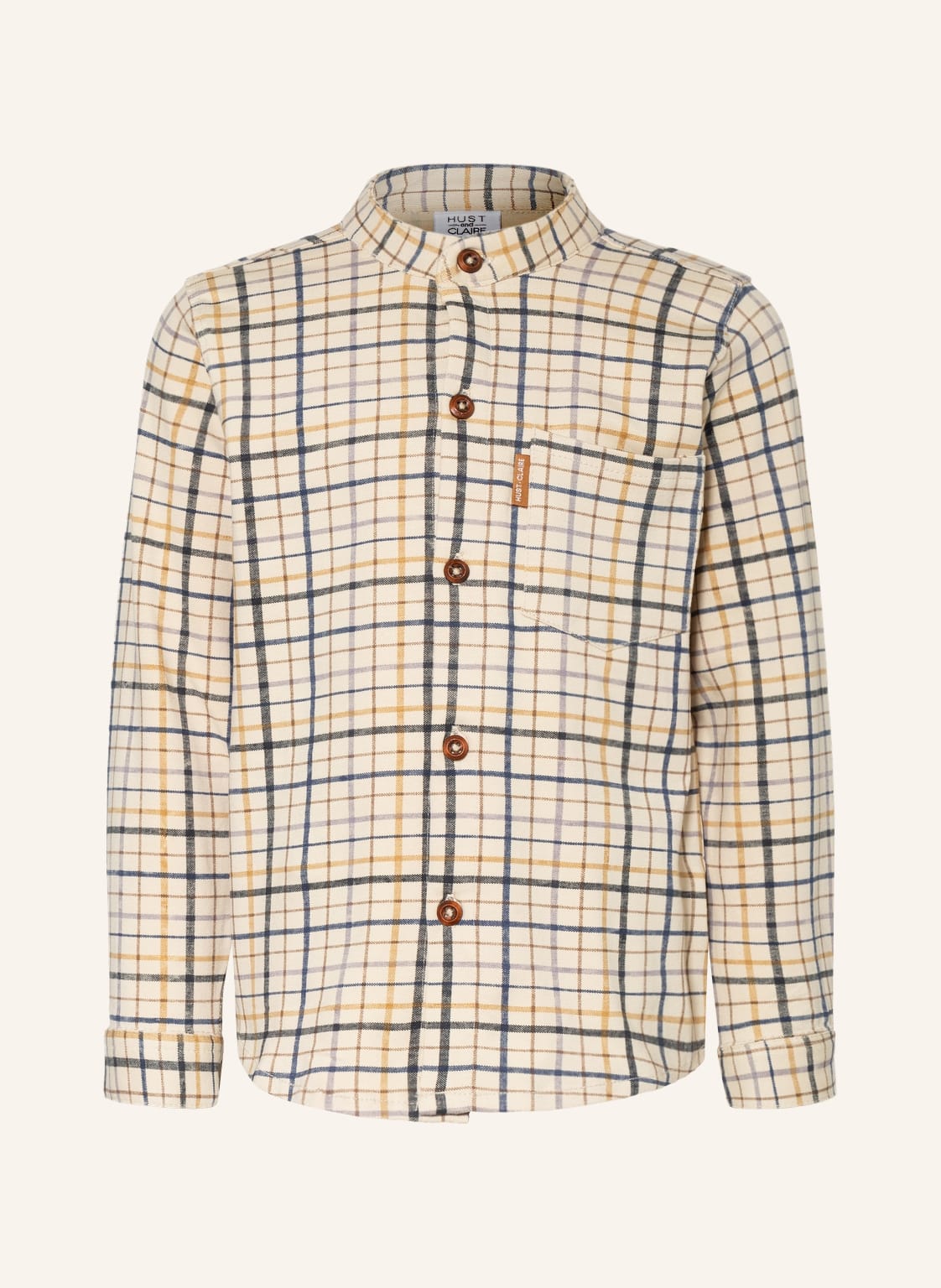 Image of Hust And Claire Hemd Ravn weiss