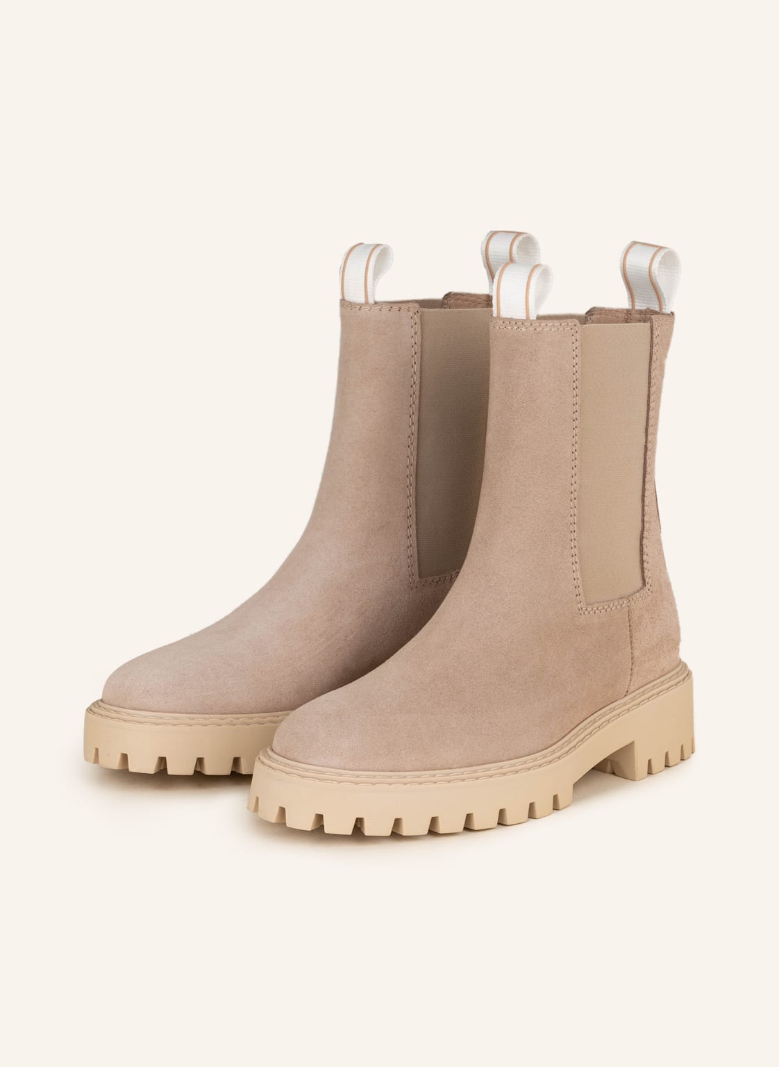 Image of Läst Chelsea-Boots Daze beige