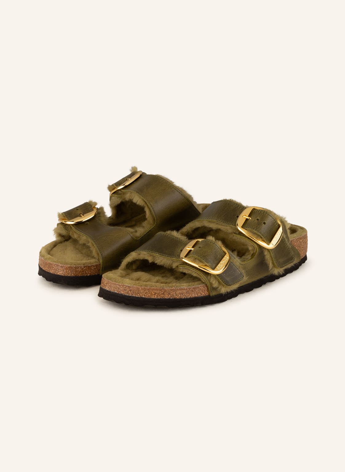 Birkenstock Pantoletten Arizona gruen