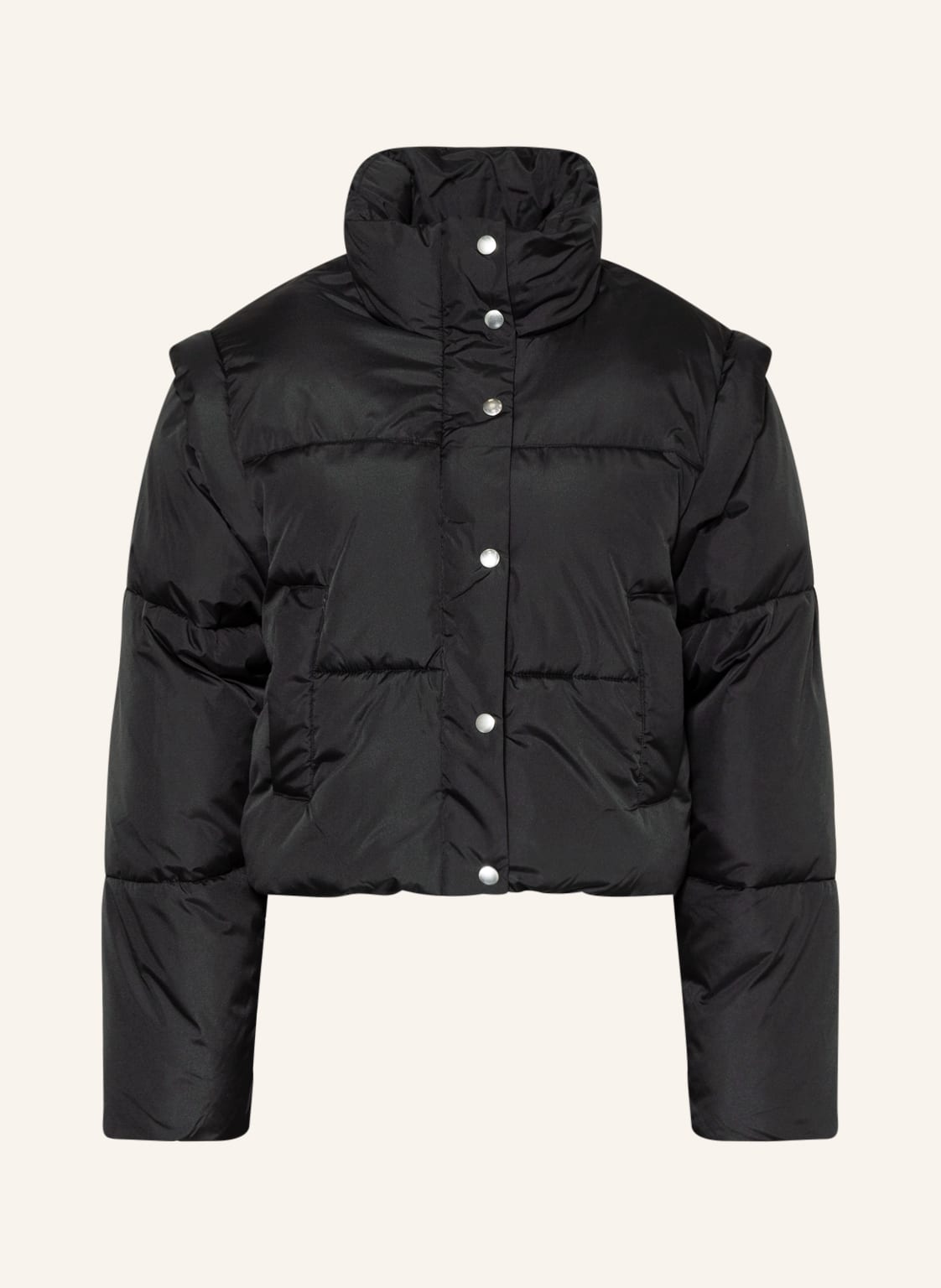 Image of Gina Tricot Steppjacke Mei schwarz