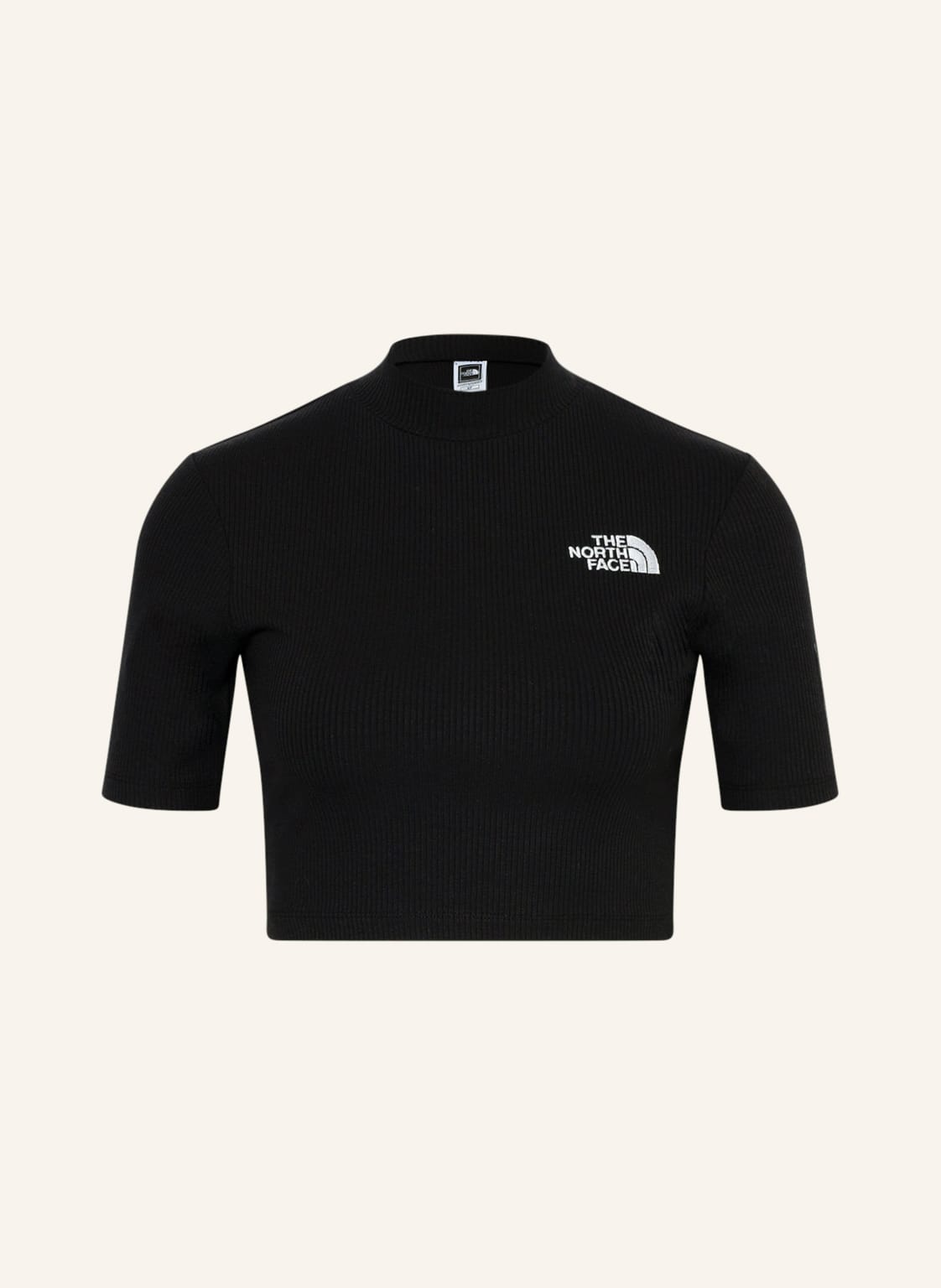 Image of The North Face Cropped-Shirt schwarz