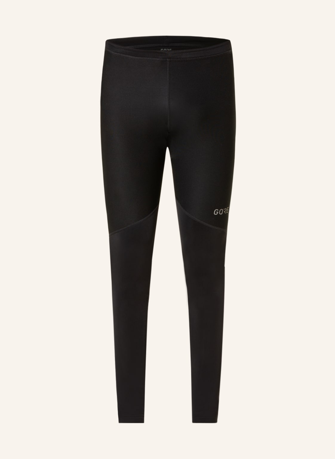 Image of Gore Running Wear Lauftights Partial Gore® Windstopper® schwarz
