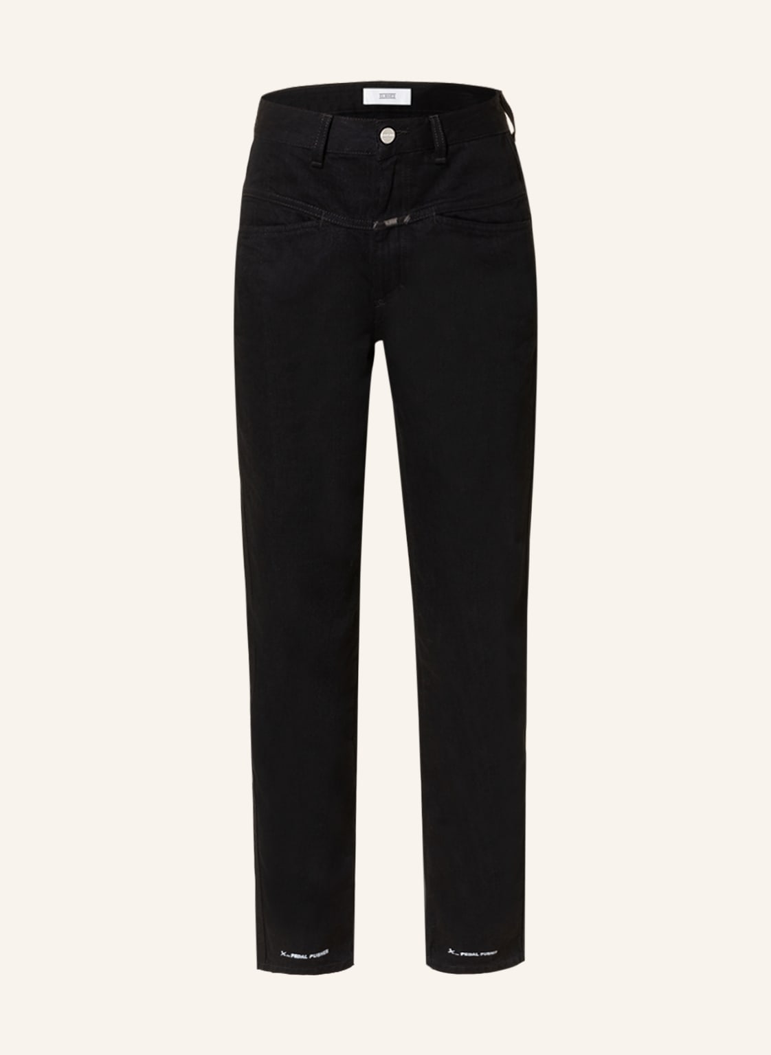 Image of Closed Boyfriend Jeans Pedal Pusher schwarz