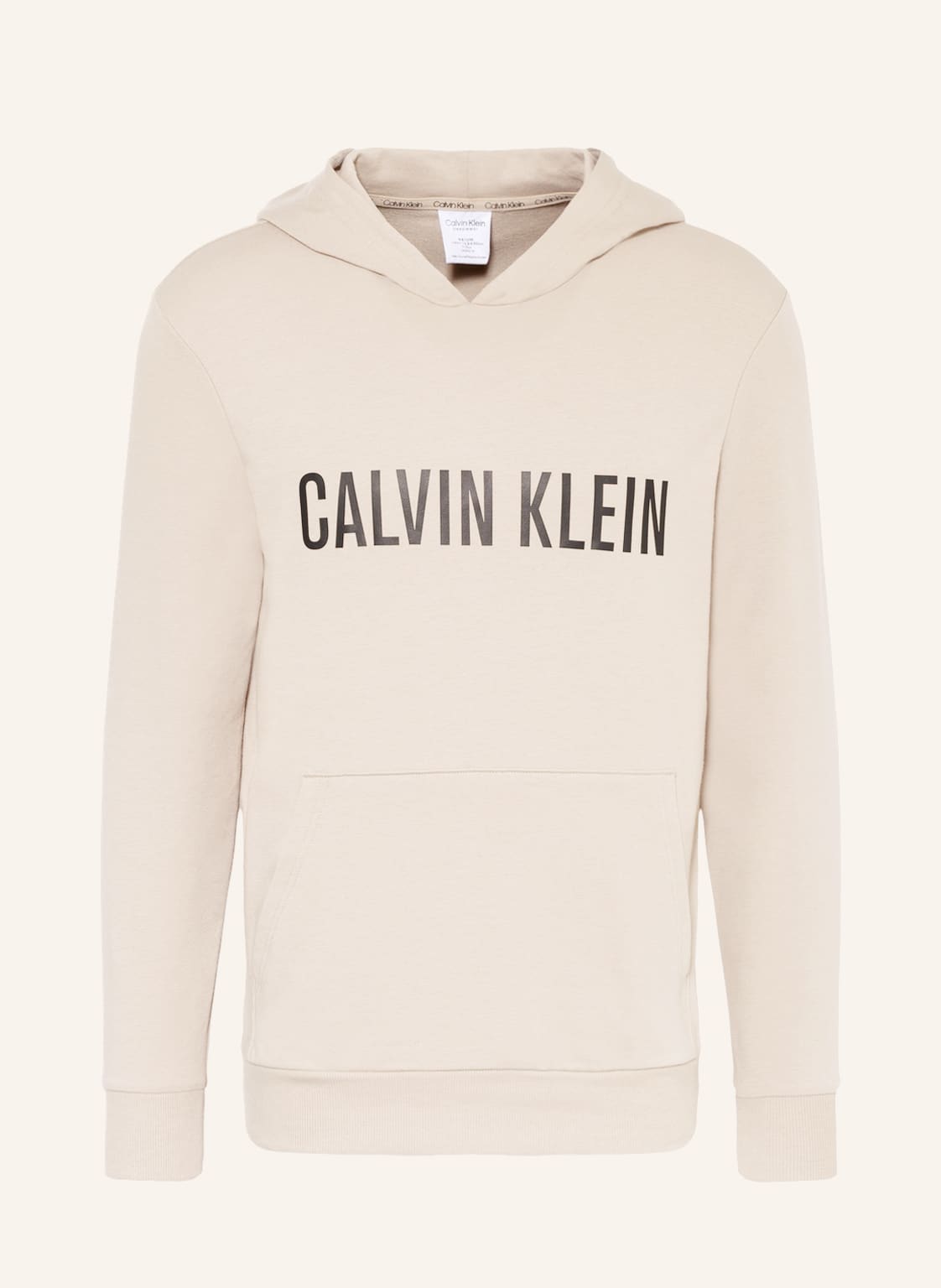 Image of Calvin Klein Lounge-Hoodie grau