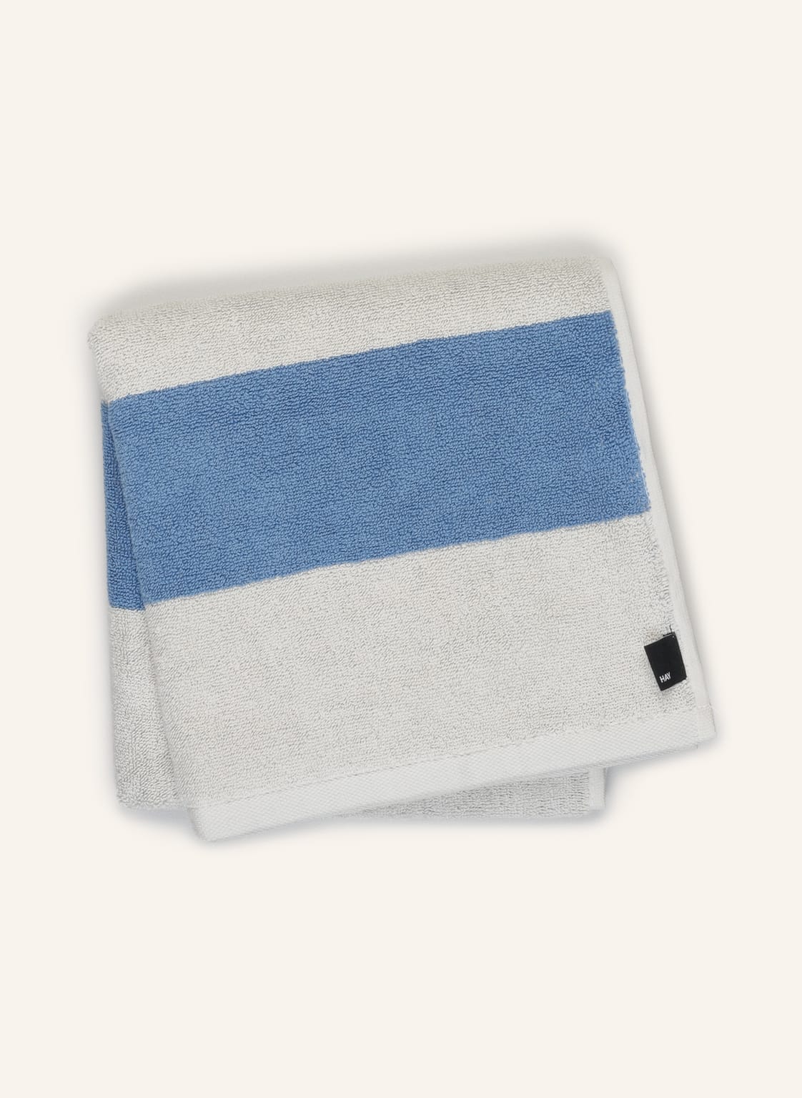 Image of Hay Handtuch Frotté Stripe blau