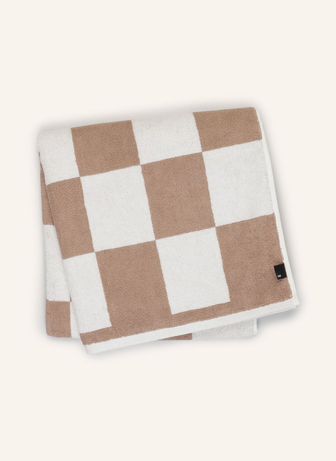 Image of Hay Duschtuch Check braun