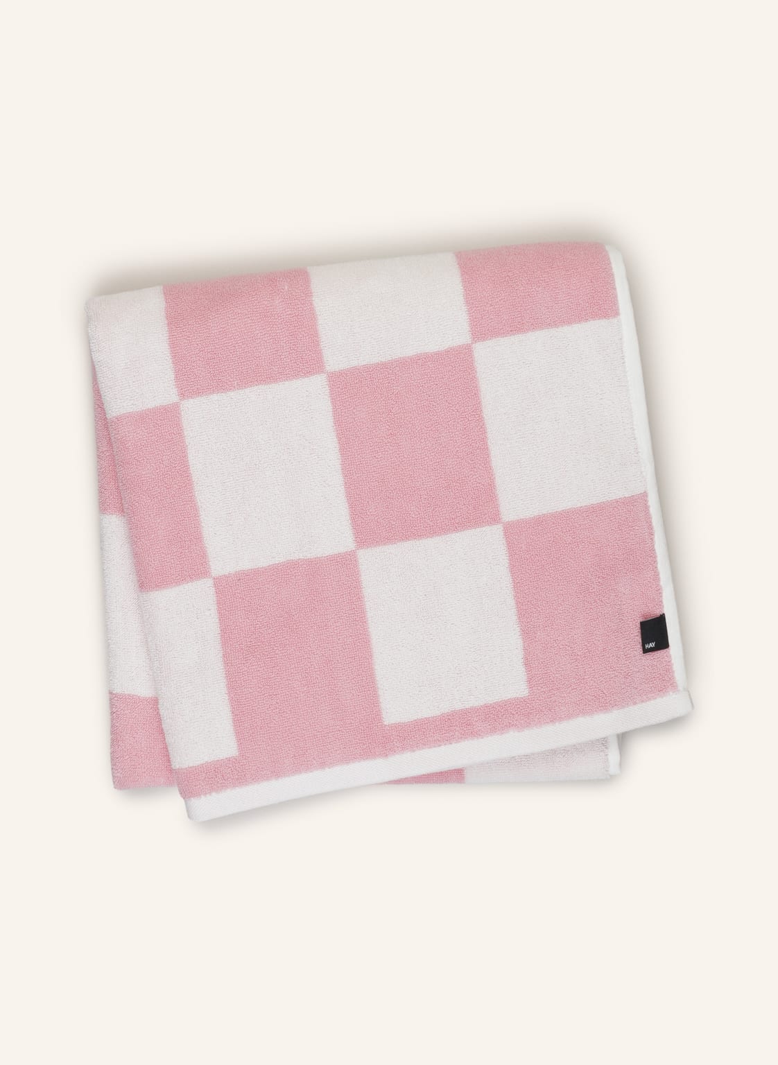 Image of Hay Duschtuch Check pink