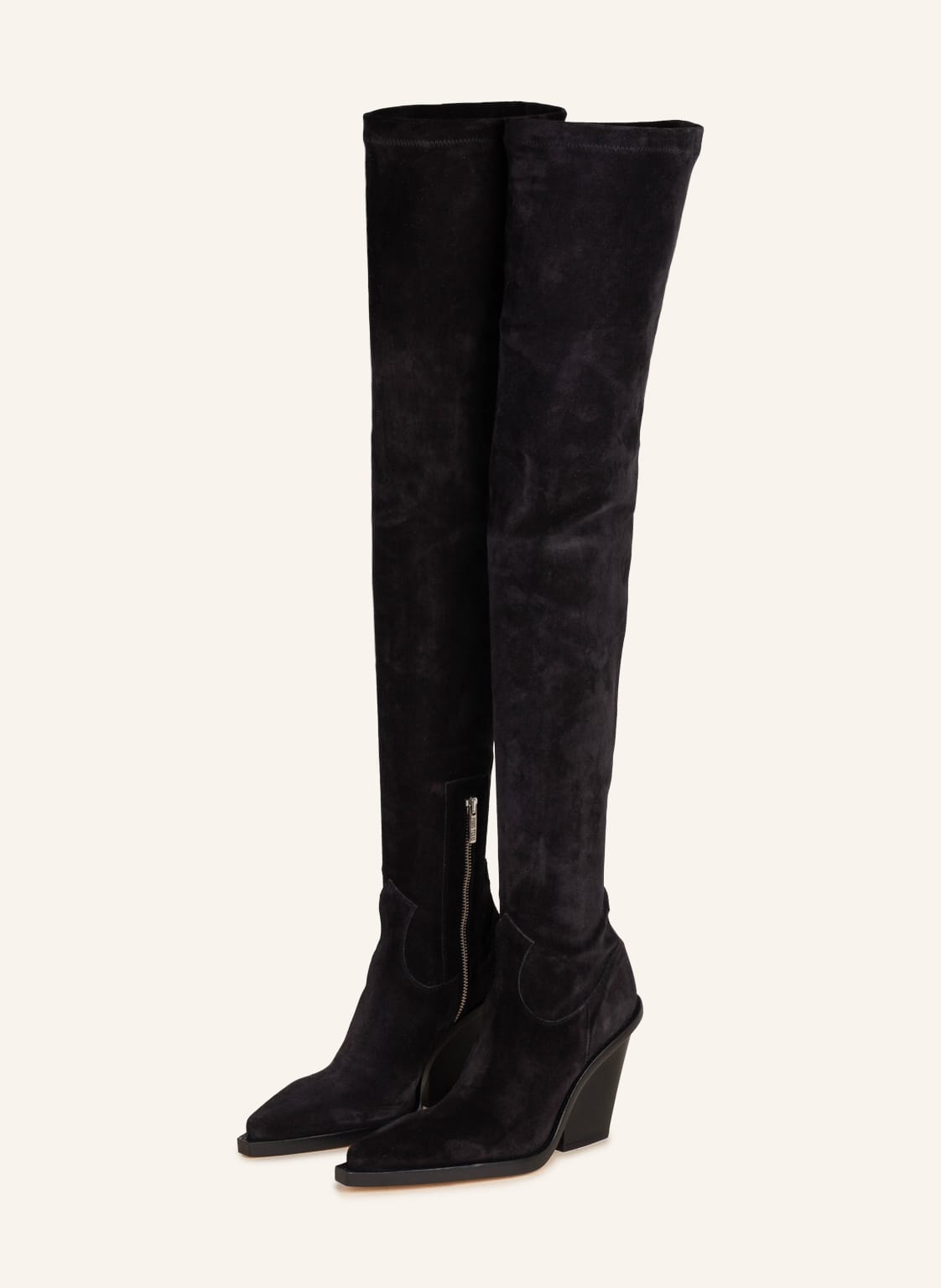 Image of Paris Texas Overknee-Stiefel Vegas schwarz