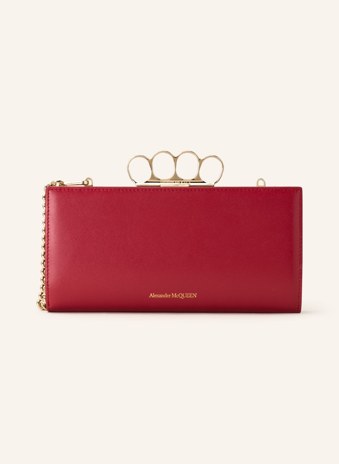 Image of Alexander Mcqueen Handtasche The Four Ring rot