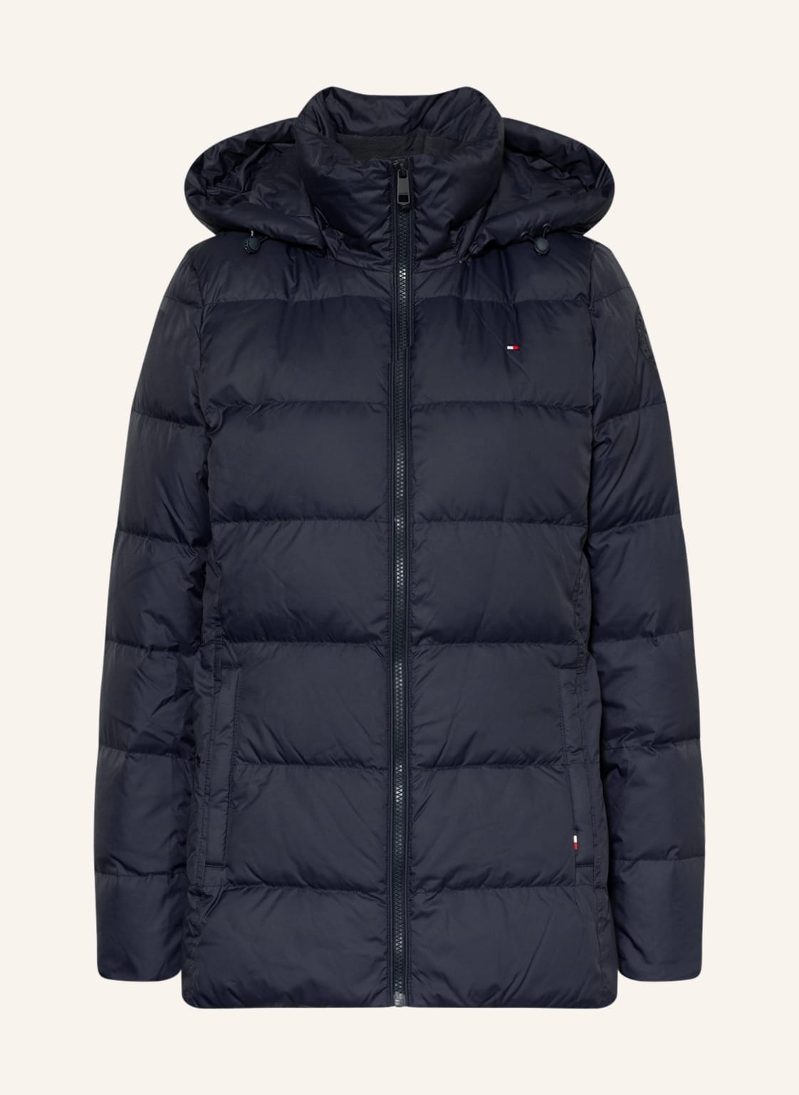 Image of Tommy Hilfiger Daunenjacke Mit Abnehmbarer Kapuze blau
