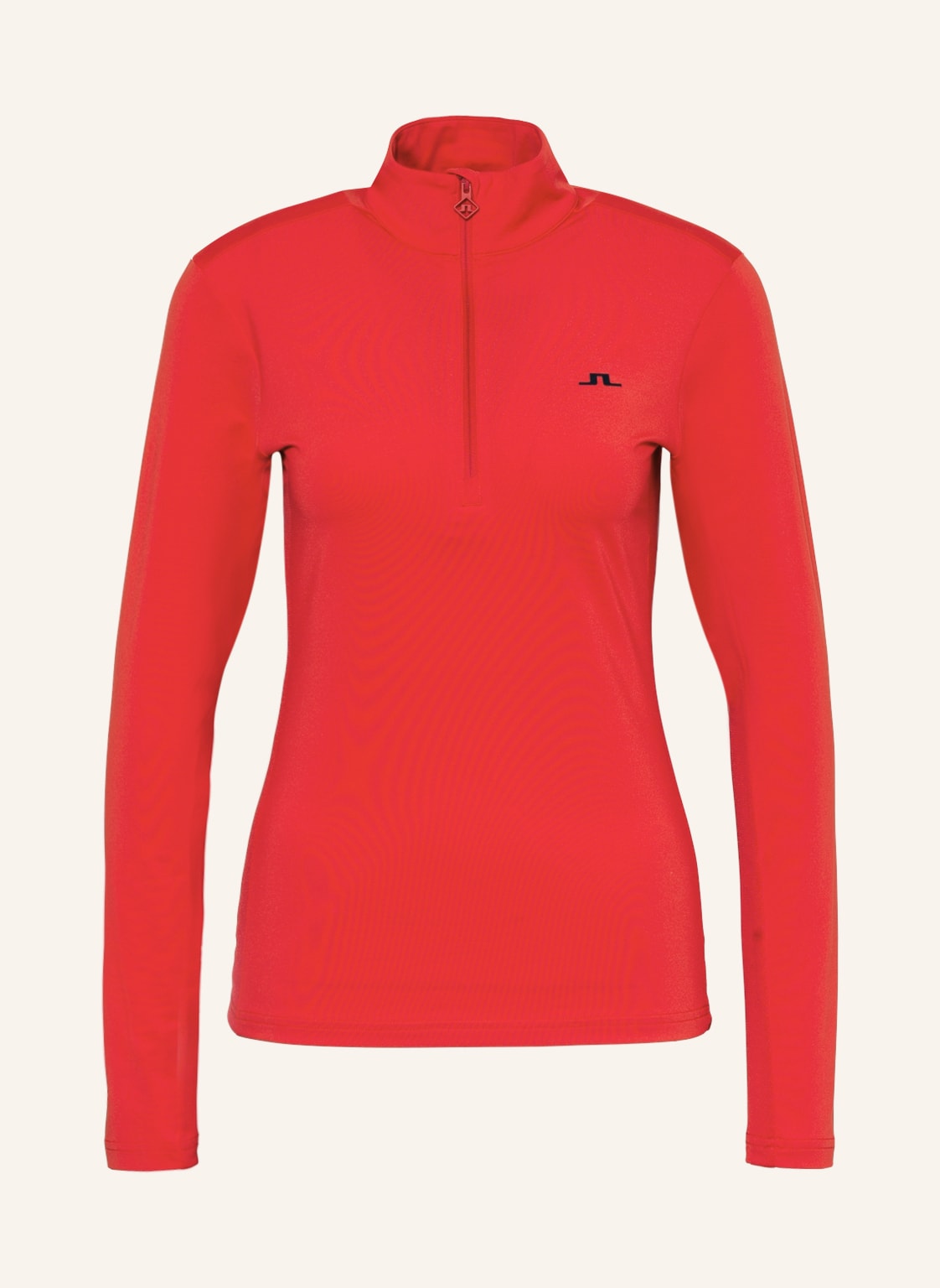 Image of J.Lindeberg Midlayer Mit Mesh rot