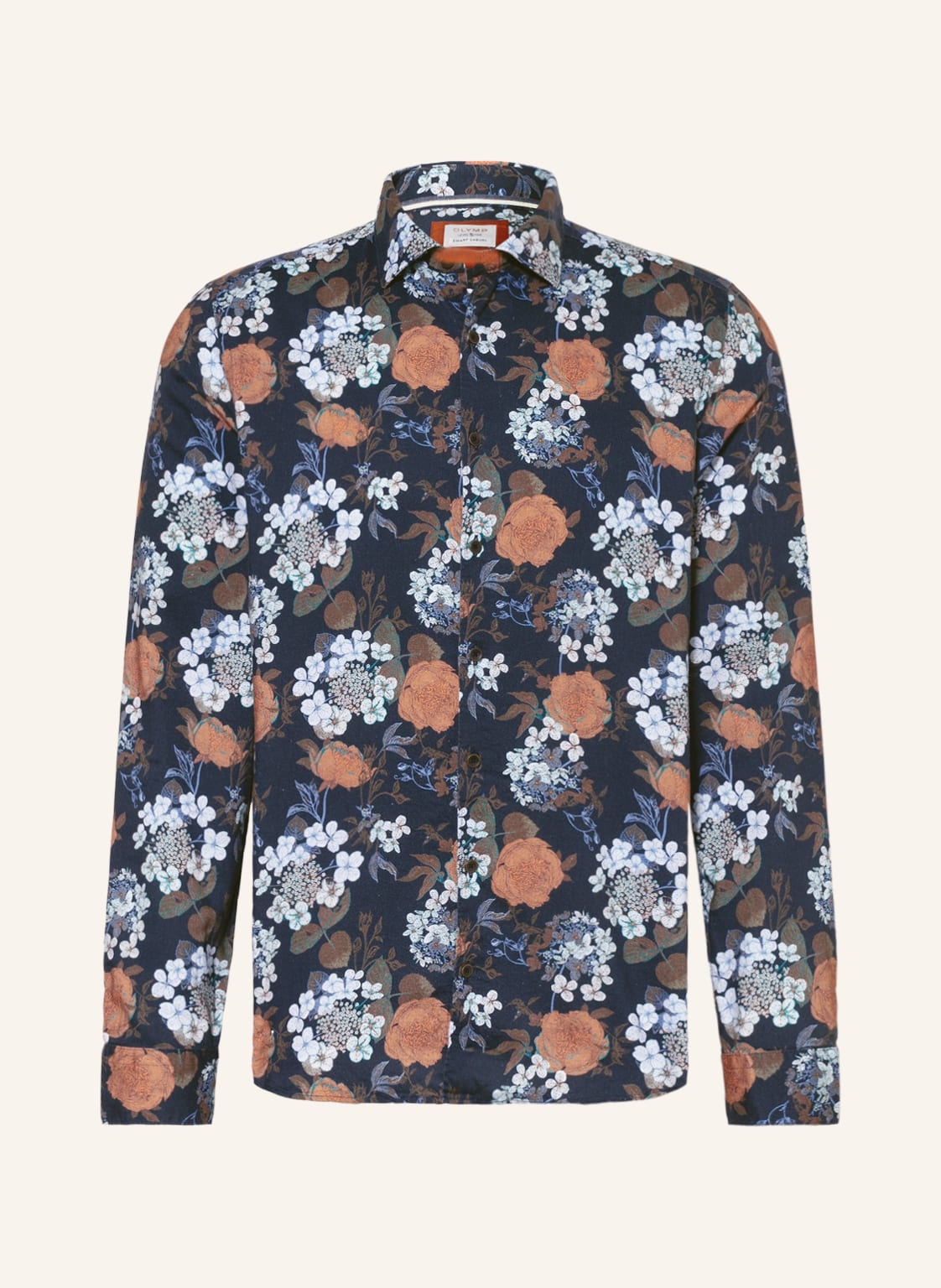 Image of Olymp Hemd Body Fit braun