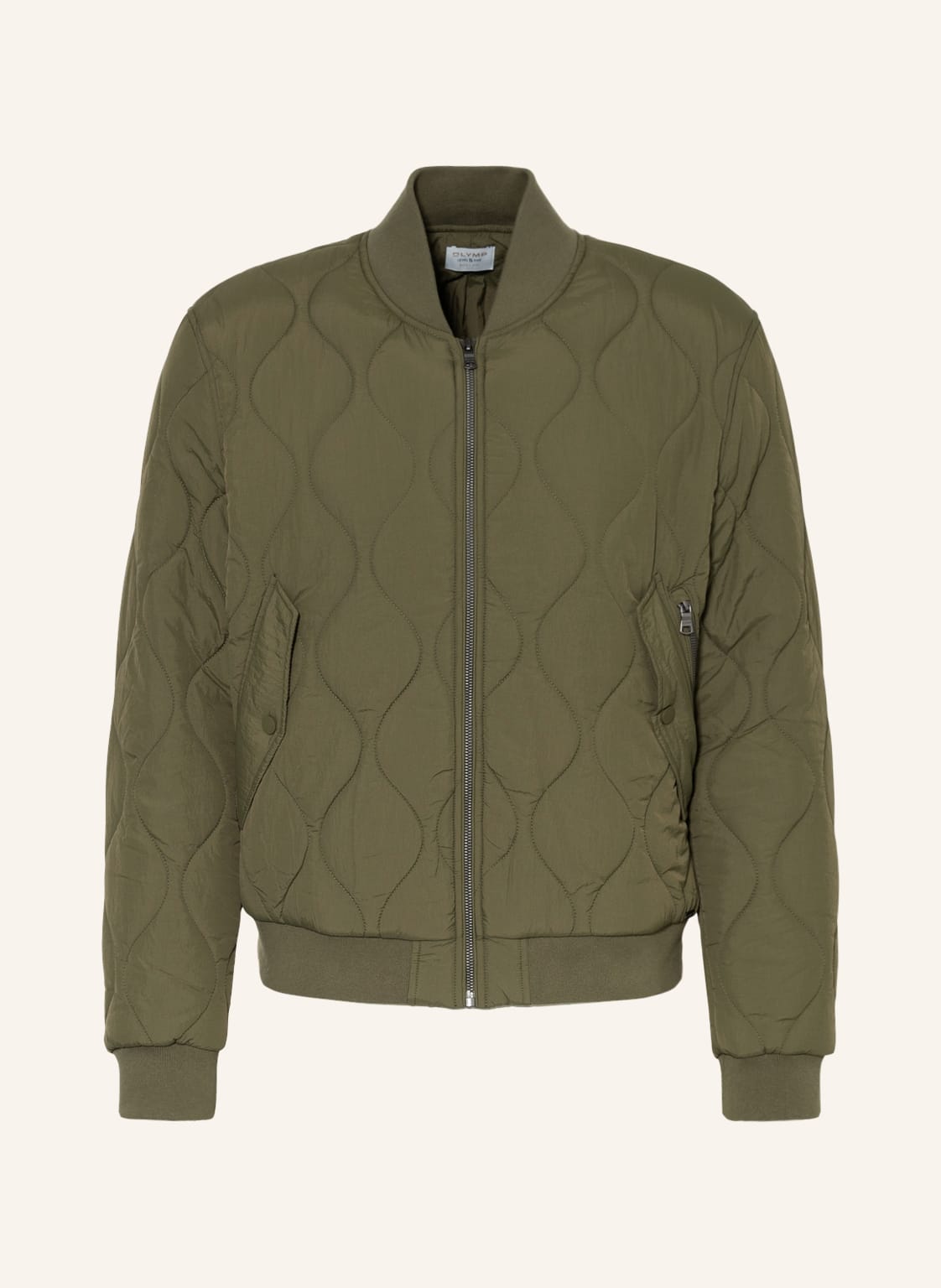 Image of Olymp Steppjacke gruen
