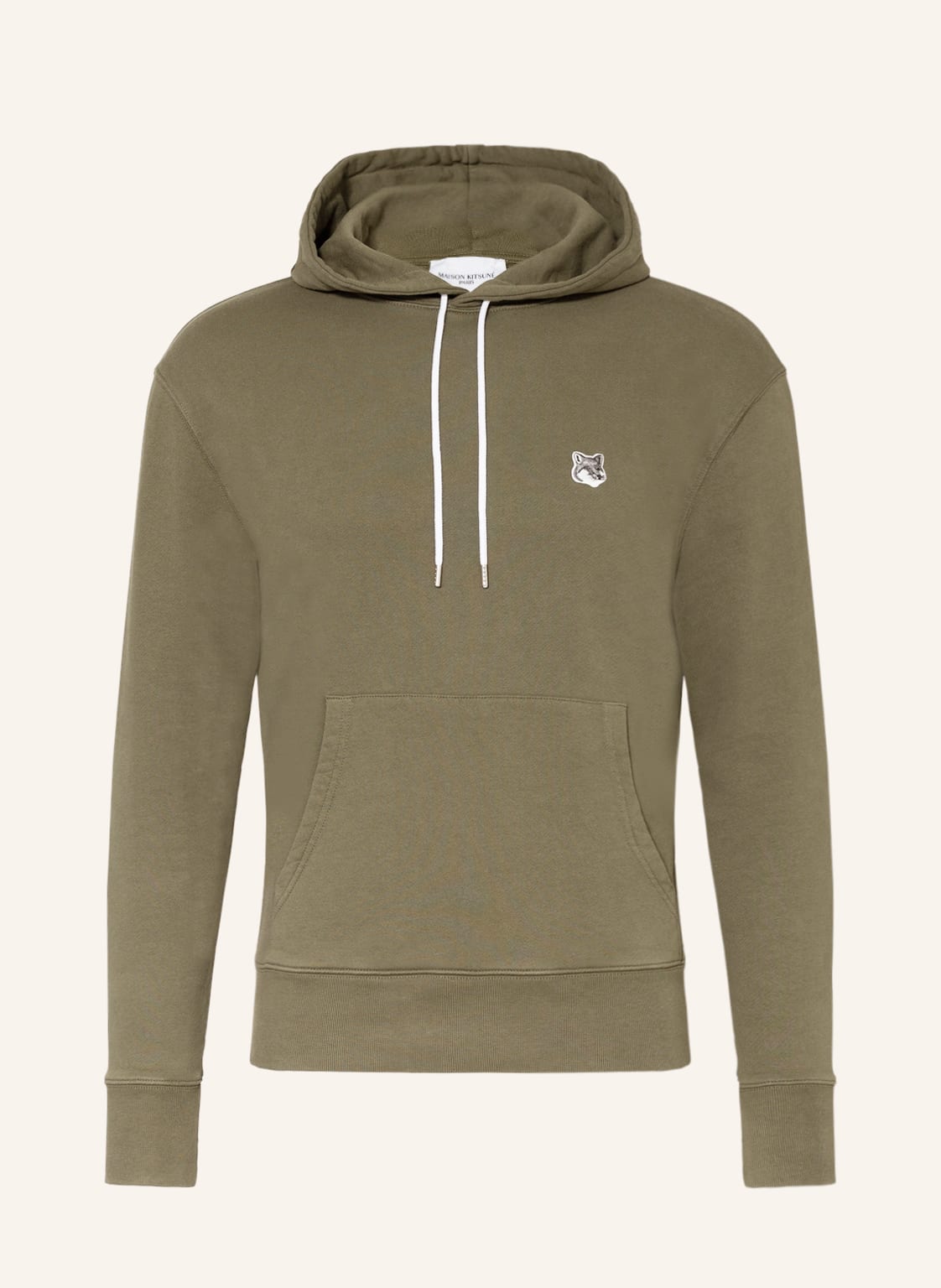 Image of Maison Kitsuné Hoodie gruen