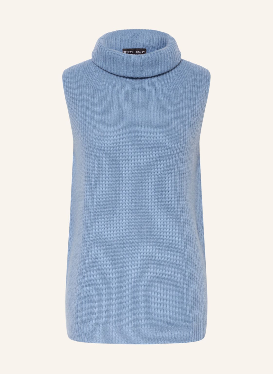 Image of Repeat Cashmere-Pullunder blau