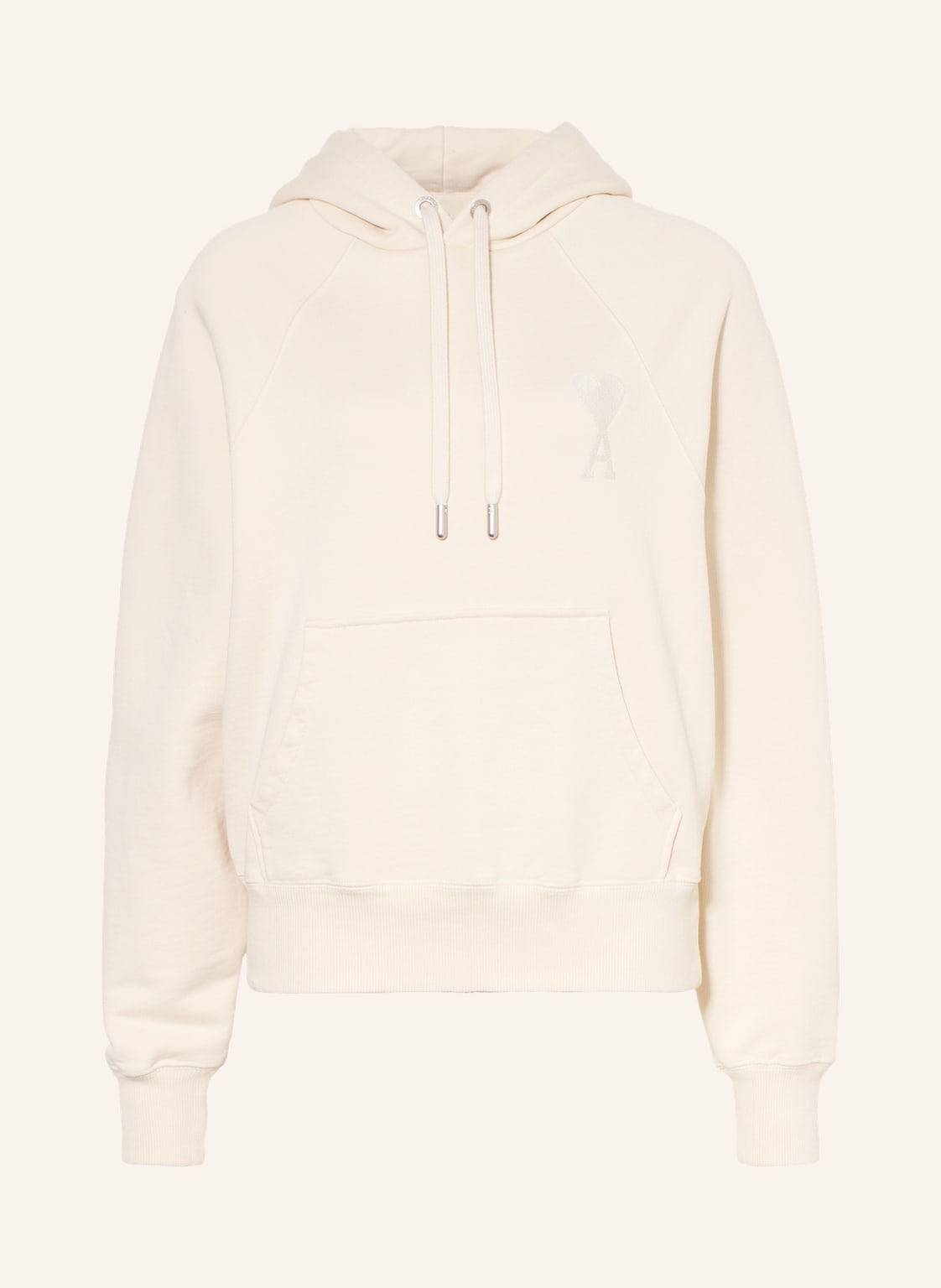 Image of Ami Paris Hoodie weiss