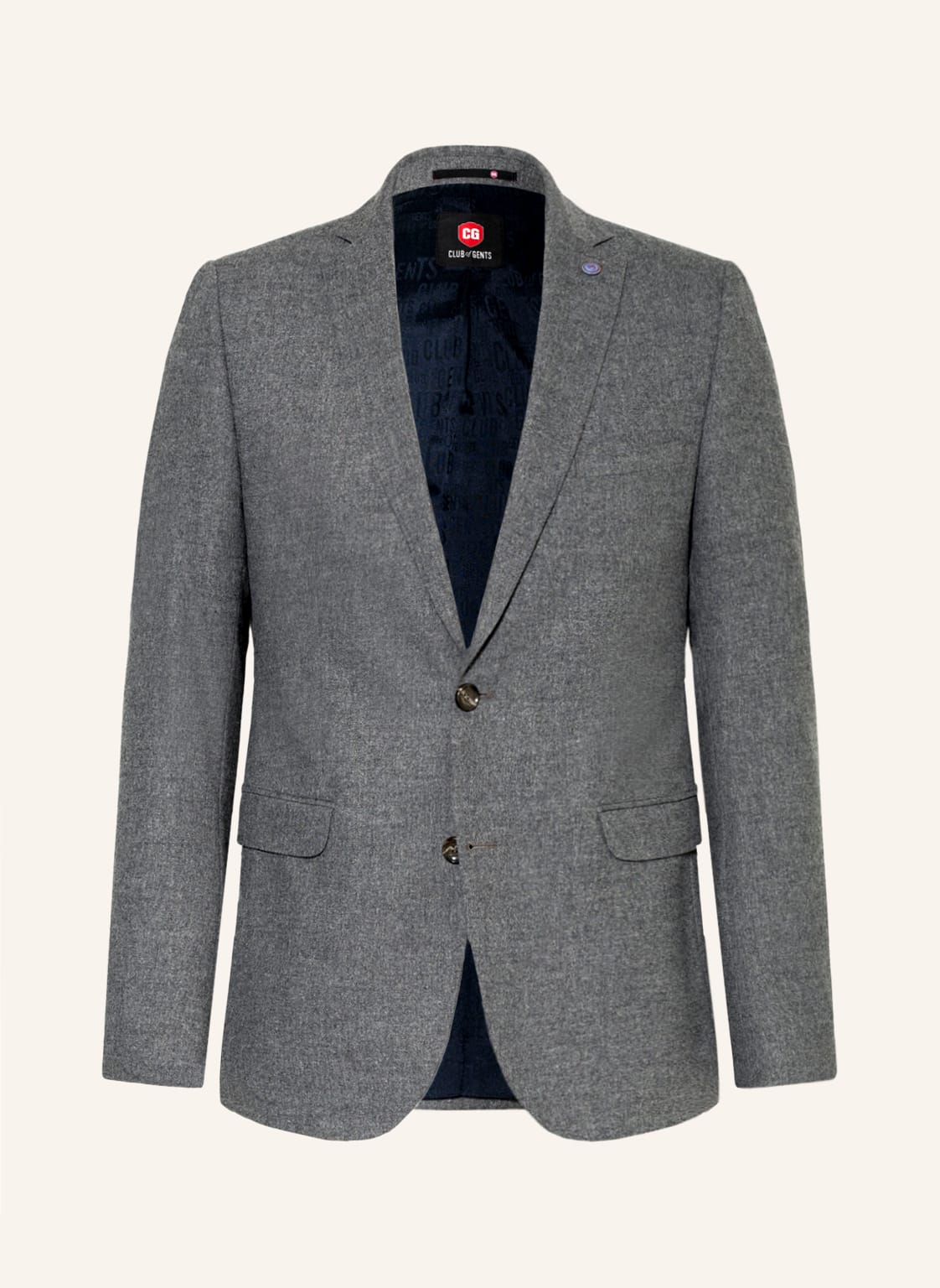 Image of Cg - Club Of Gents Anzugsakko Cg Colvin Slim Fit grau