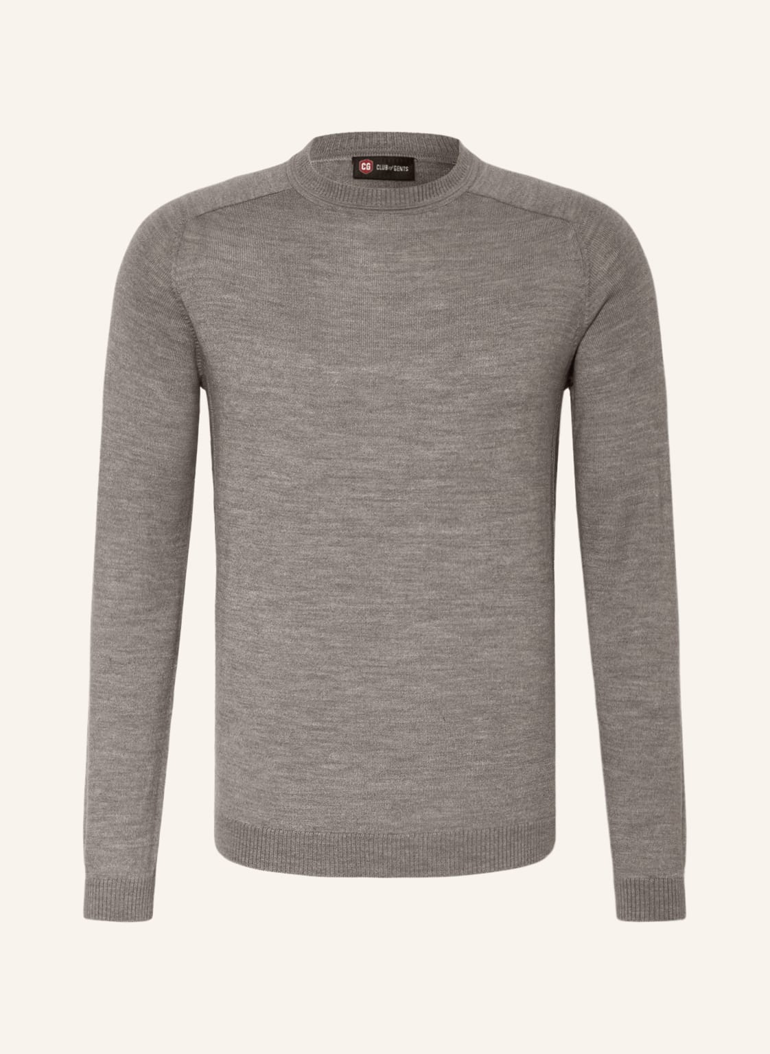 Image of Cg - Club Of Gents Pullover Cg Bernard grau
