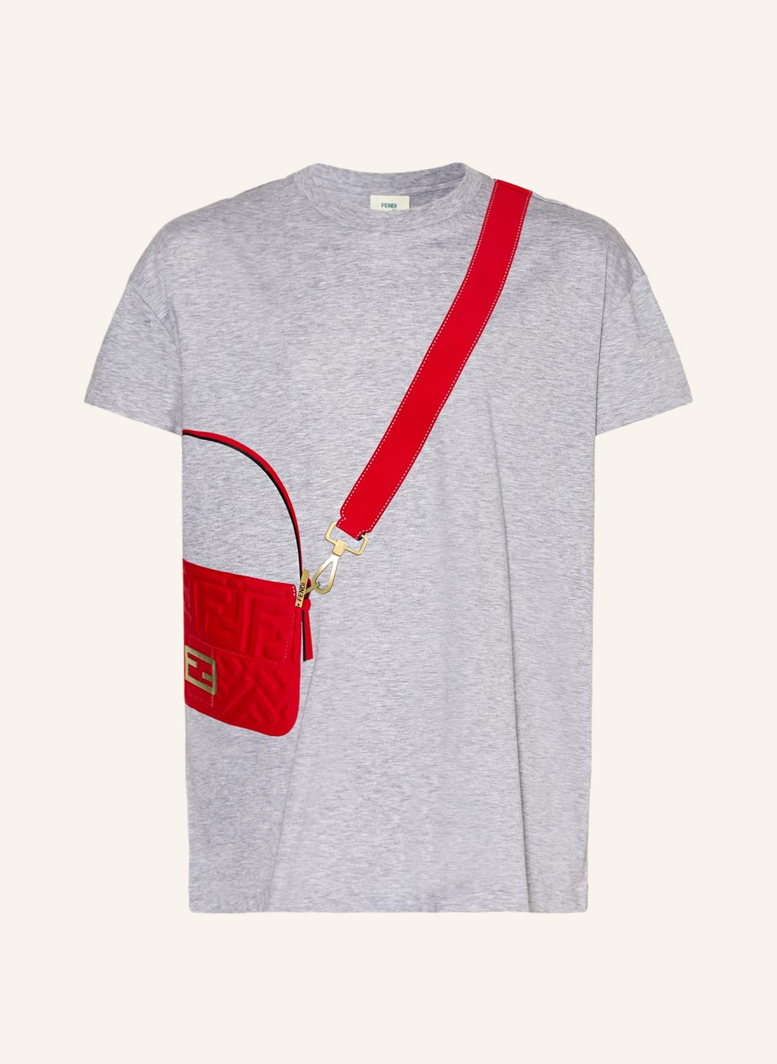 Image of Fendi T-Shirt grau