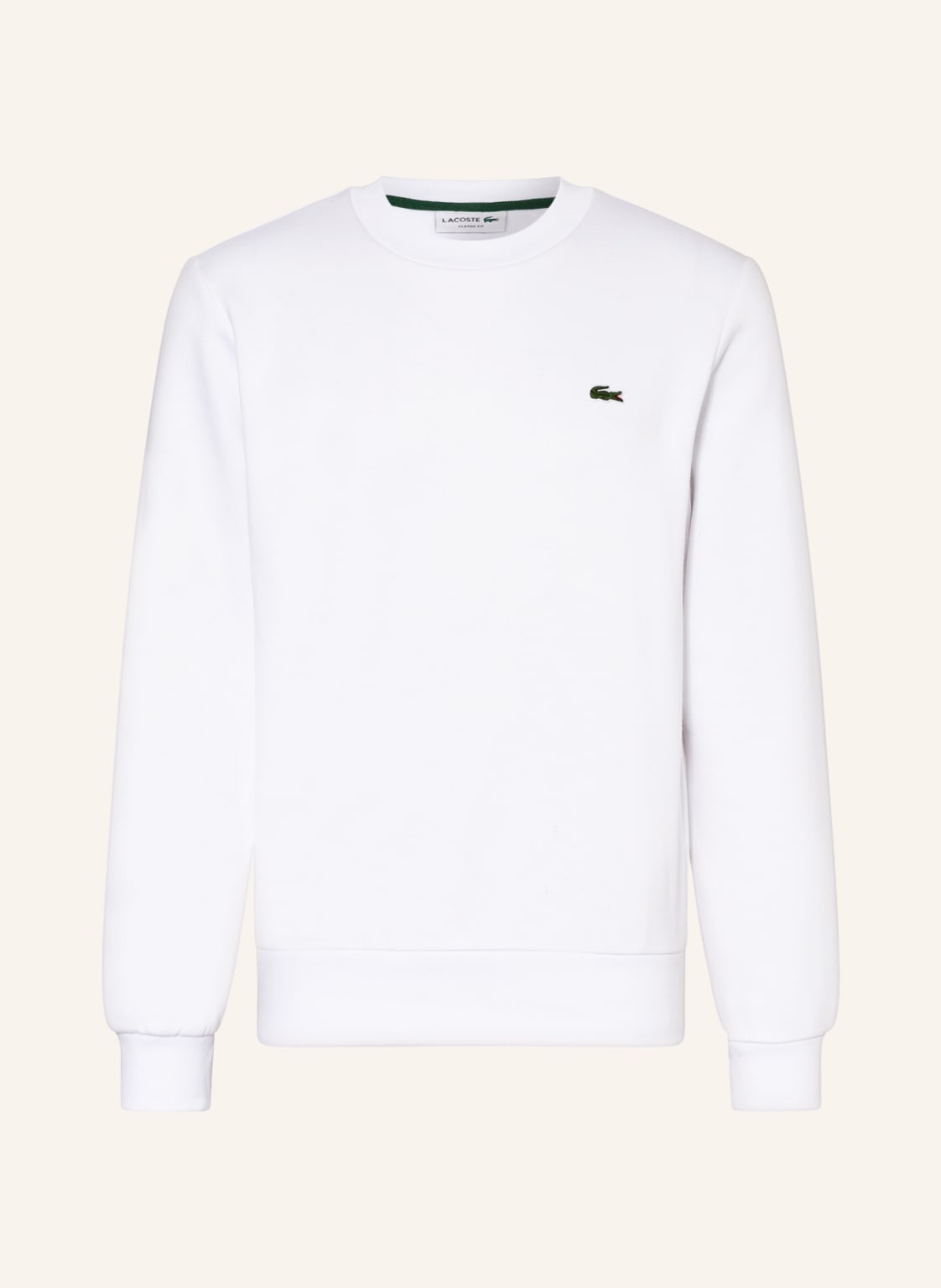 Image of Lacoste Sweatshirt weiss