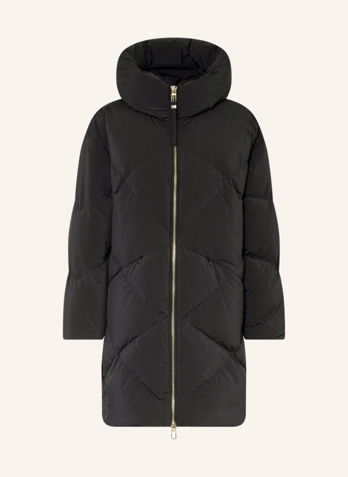 Image of Duno Oversized-Daunenmatel schwarz