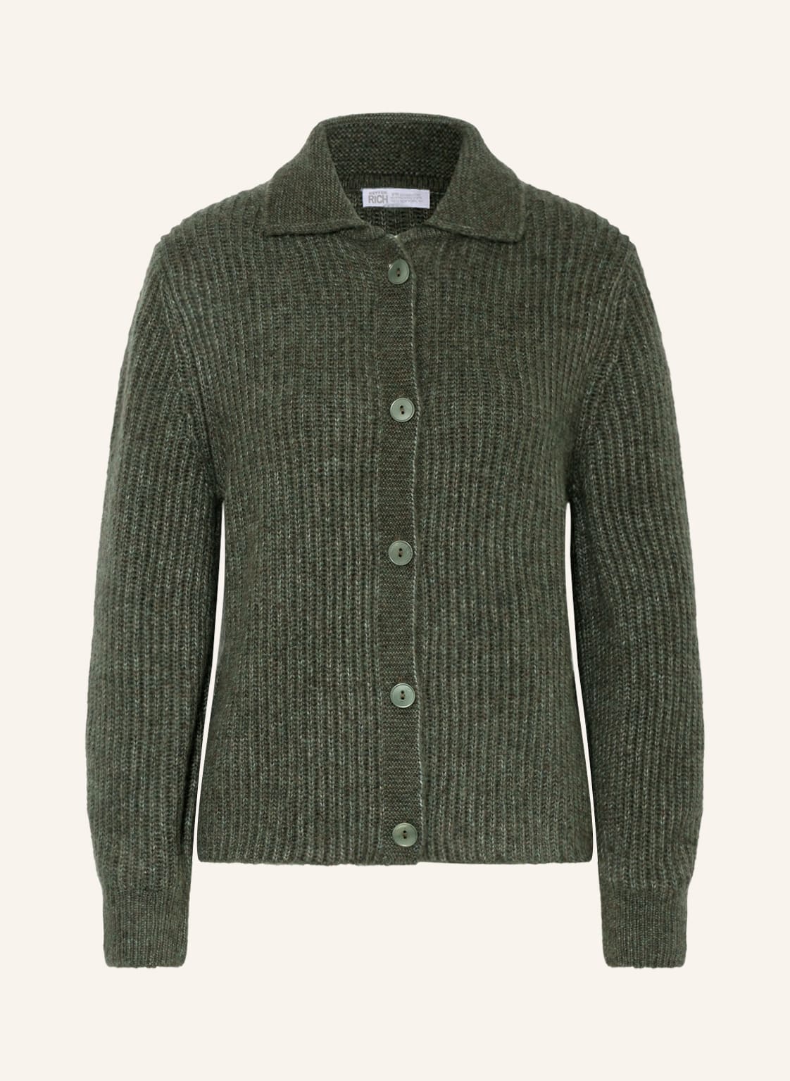 Image of Better Rich Strickjacke gruen