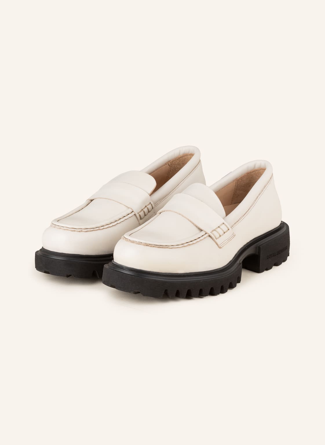 Image of Royal Republiq Plateau-Loafer weiss