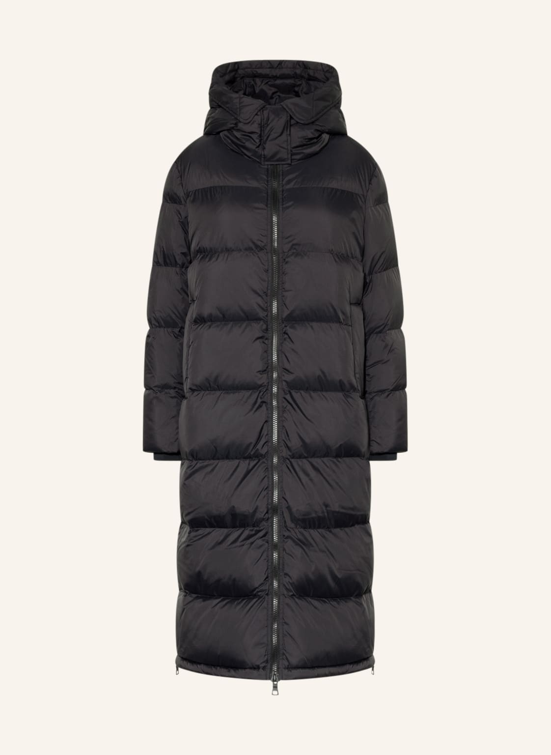 Image of No.1 Como Steppmantel Hazel schwarz