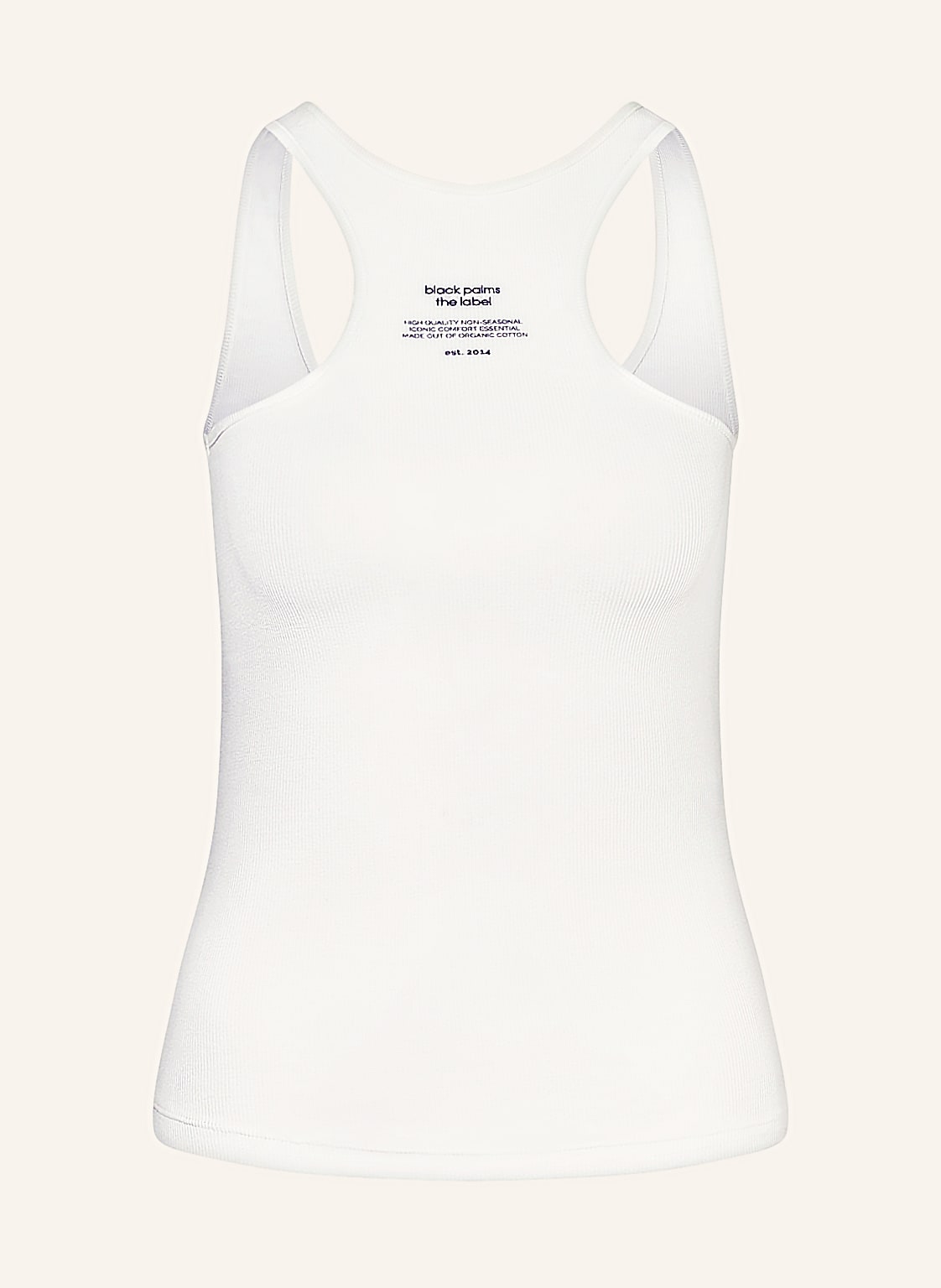 Image of Black Palms Top Tip weiss