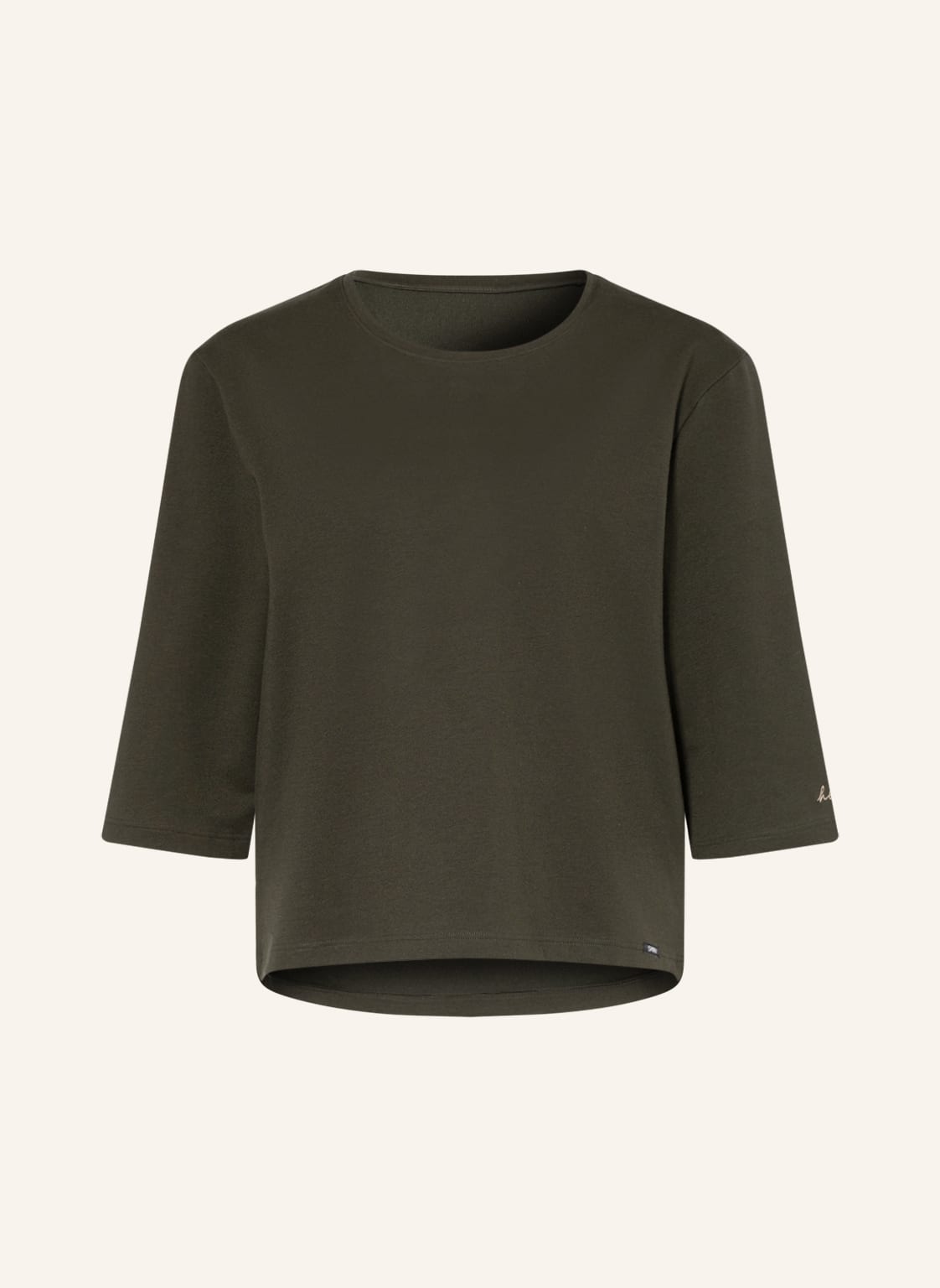 Image of Skiny Schlafshirt Every Night In Skiny Mit 3/4-Arm gruen