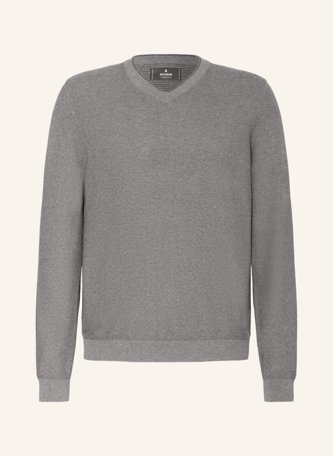 Image of Ragman Pullover grau