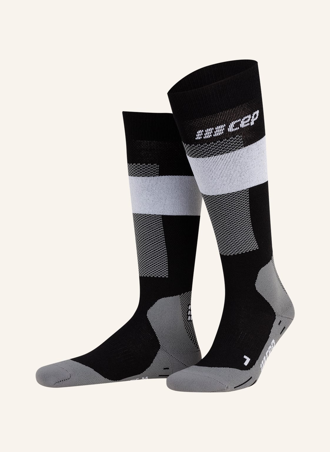 Image of Cep Skisocken Merino Compression grau