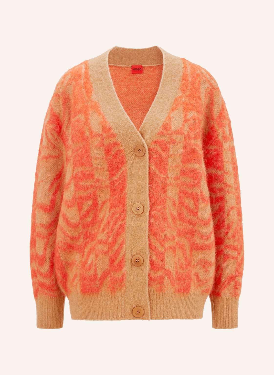 Image of Hugo Strickjacke Sameedia braun