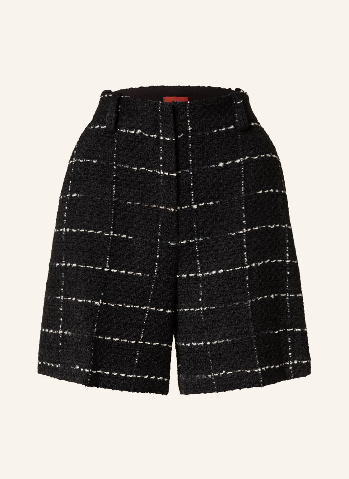 Image of Hugo Tweed-Shorts Hatisi schwarz