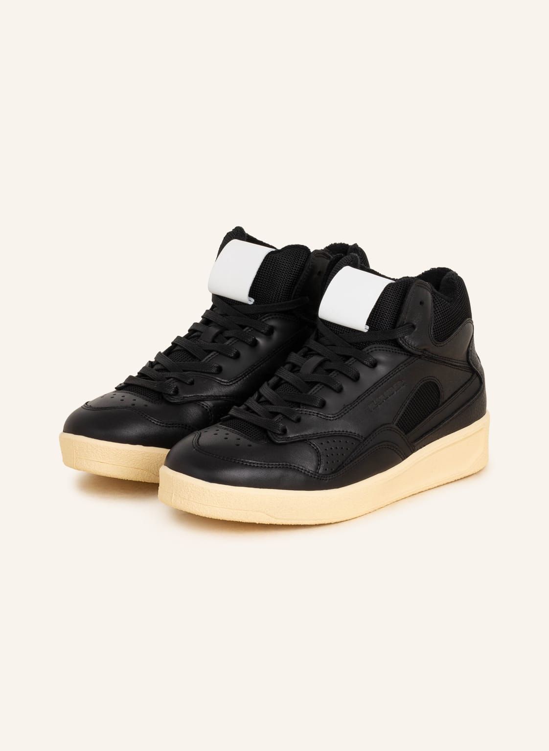 Image of Jil Sander Hightop-Sneaker schwarz