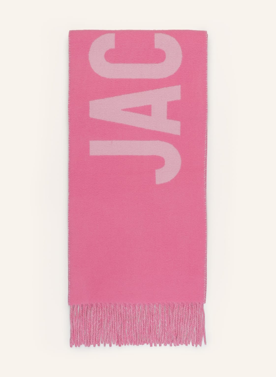 Image of Jacquemus Schal L'echarpe pink