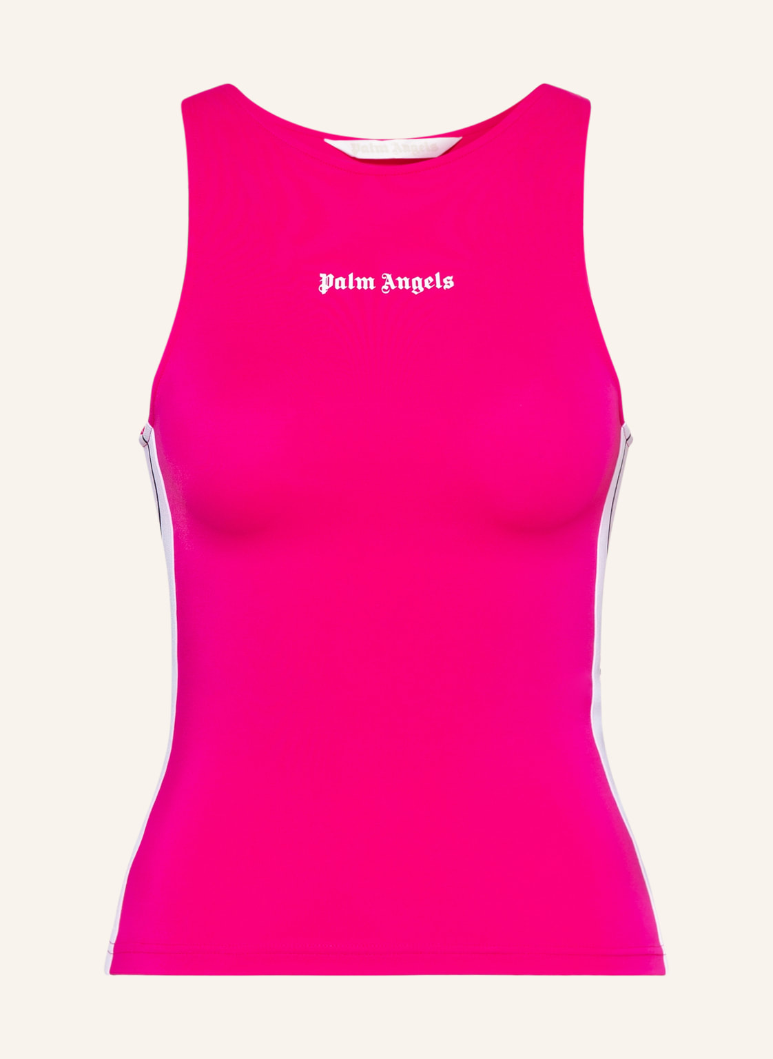 Image of Palm Angels Top Mit Galonstreifen pink
