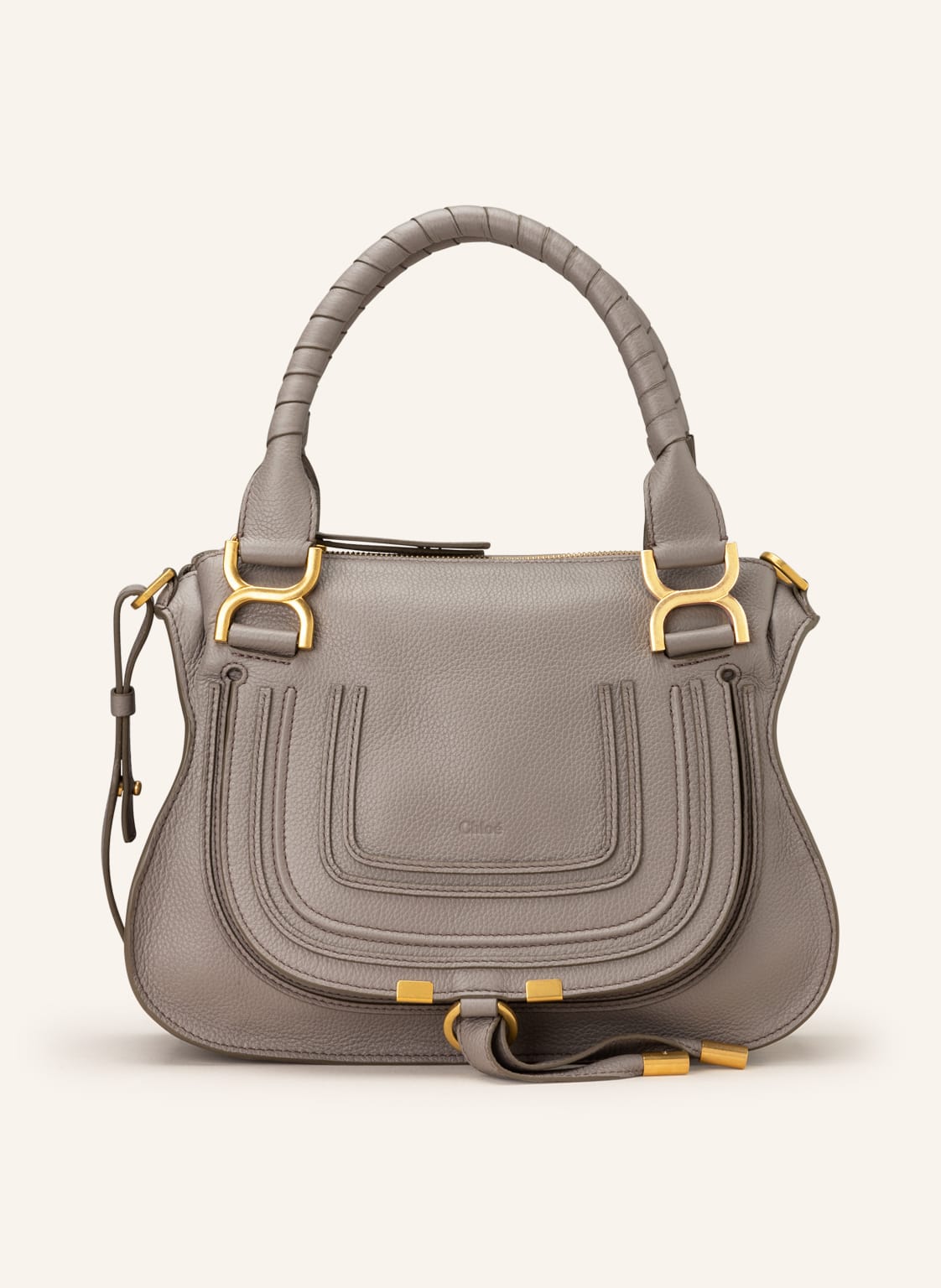 Image of Chloé Handtasche Marcie Medium grau