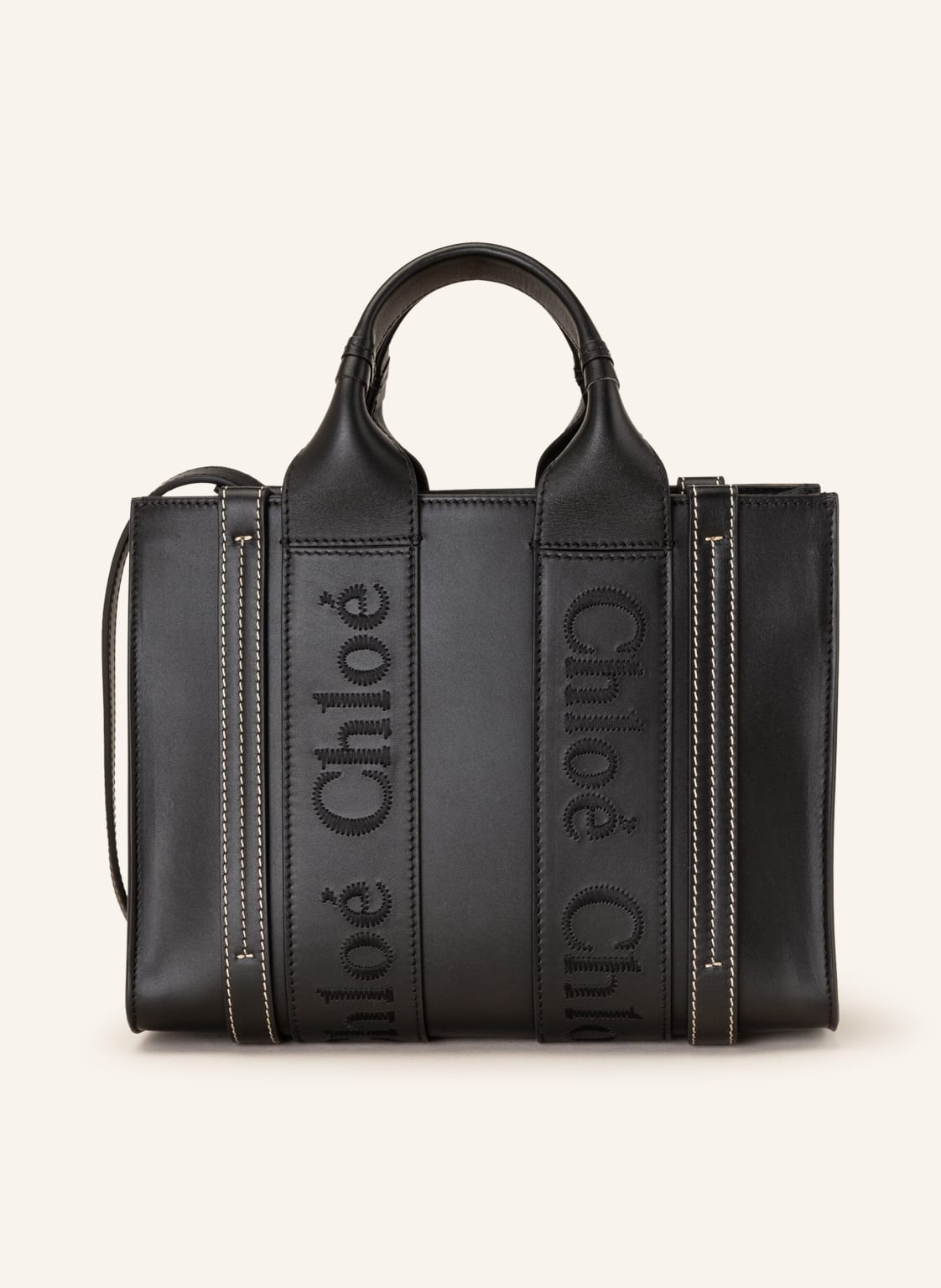 Image of Chloé Handtasche Woody Small schwarz