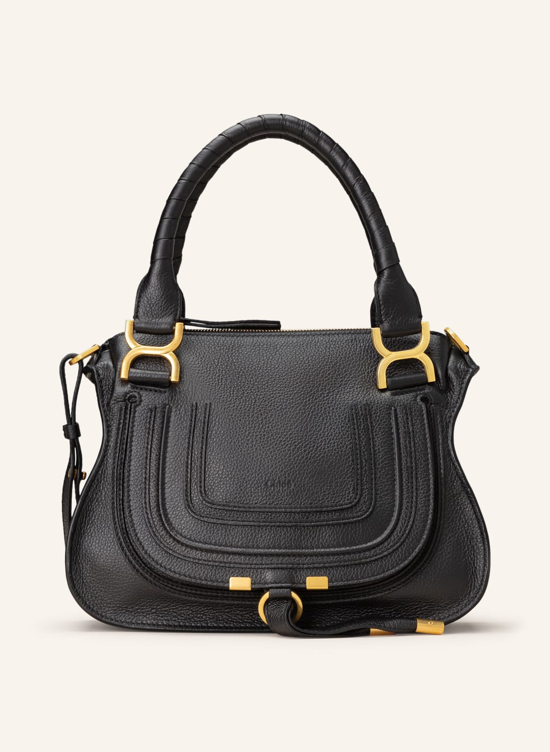 Image of Chloé Handtasche Marcie Medium schwarz