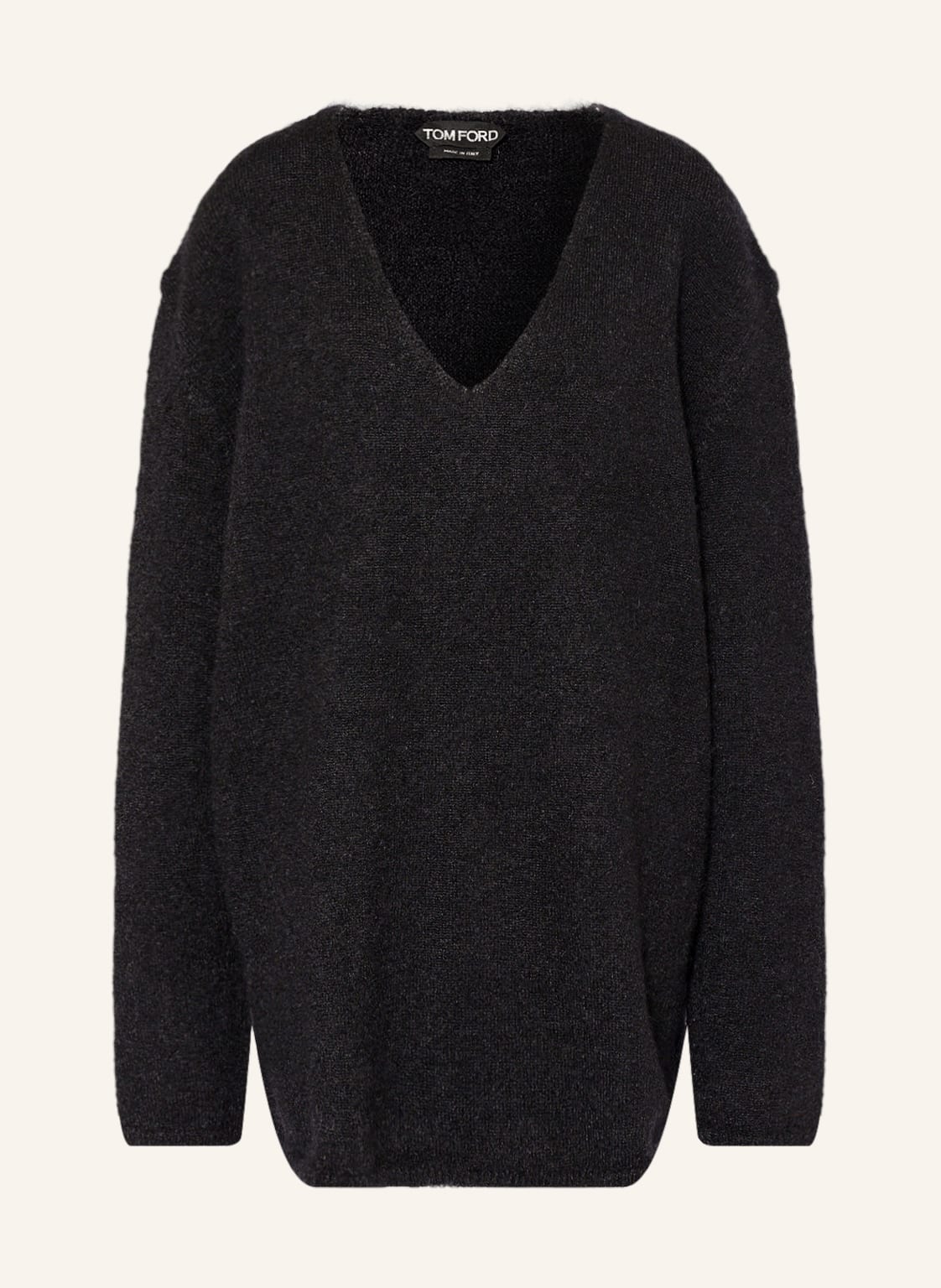 Image of Tom Ford Mohair-Pullover schwarz