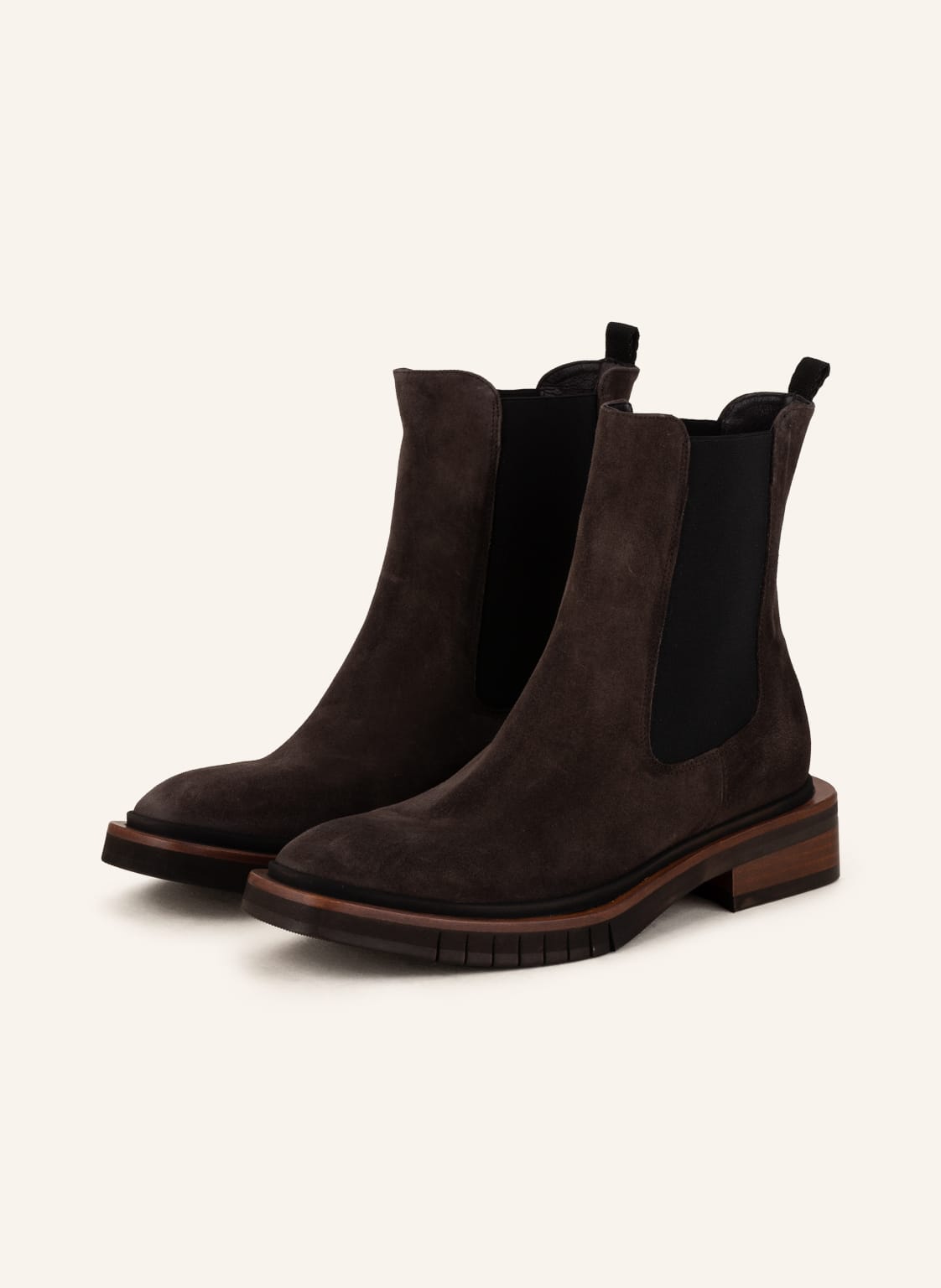 Image of Zinda Chelsea-Boots Pesca braun