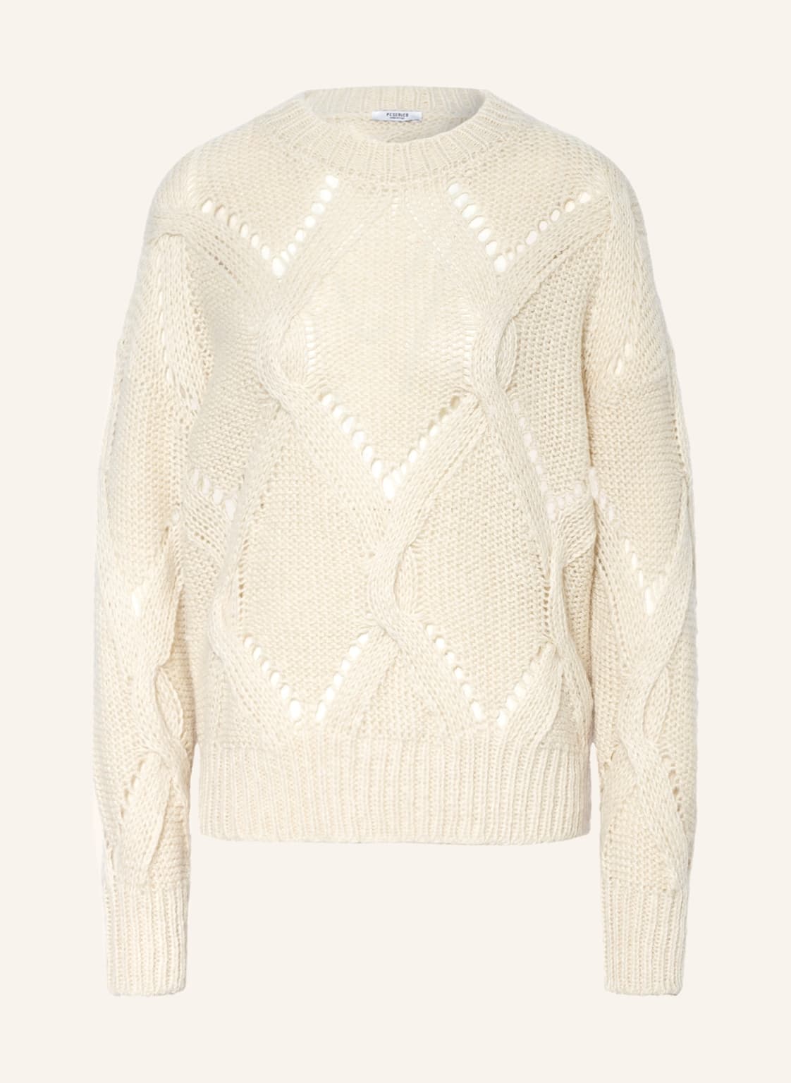 Image of Peserico Pullover Mit Alpaka Und Glitzergarn beige