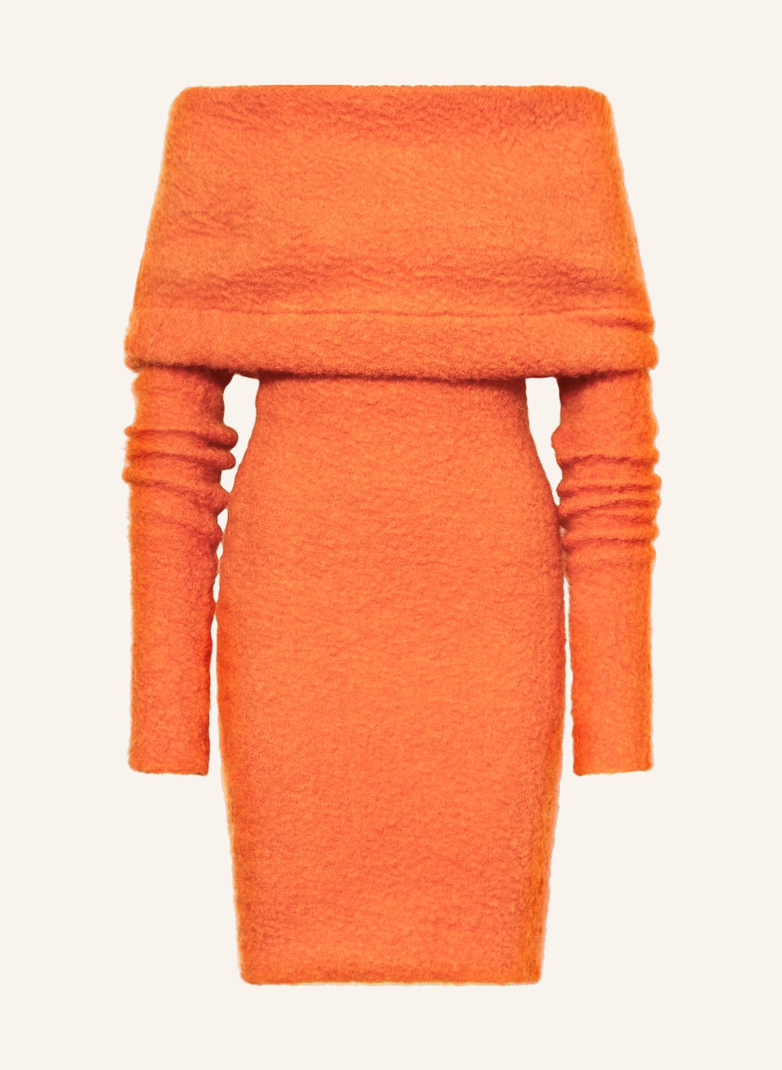 Image of Isabel Marant Strickkleid Aria Mit Mohair orange