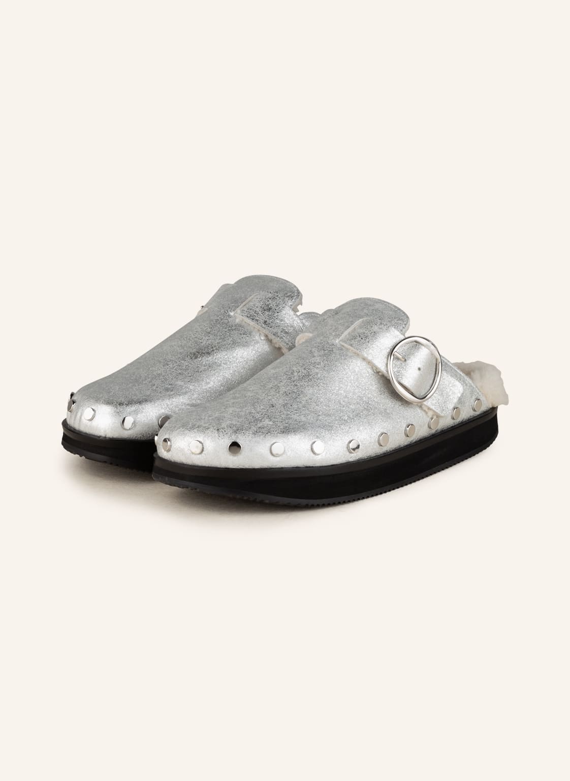 Image of Isabel Marant Mules Mirst silber