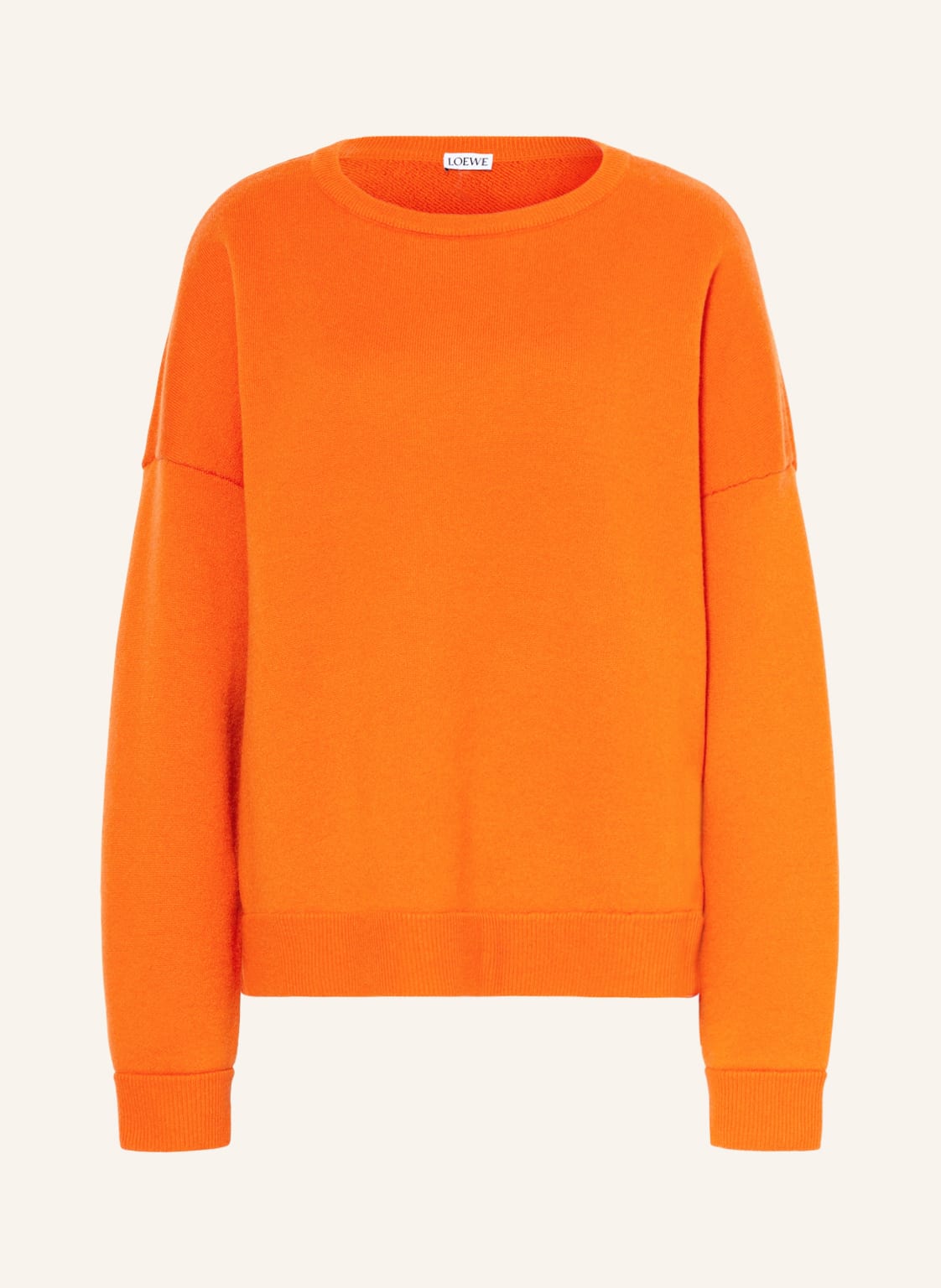 Image of Loewe Cashmere-Pullover orange
