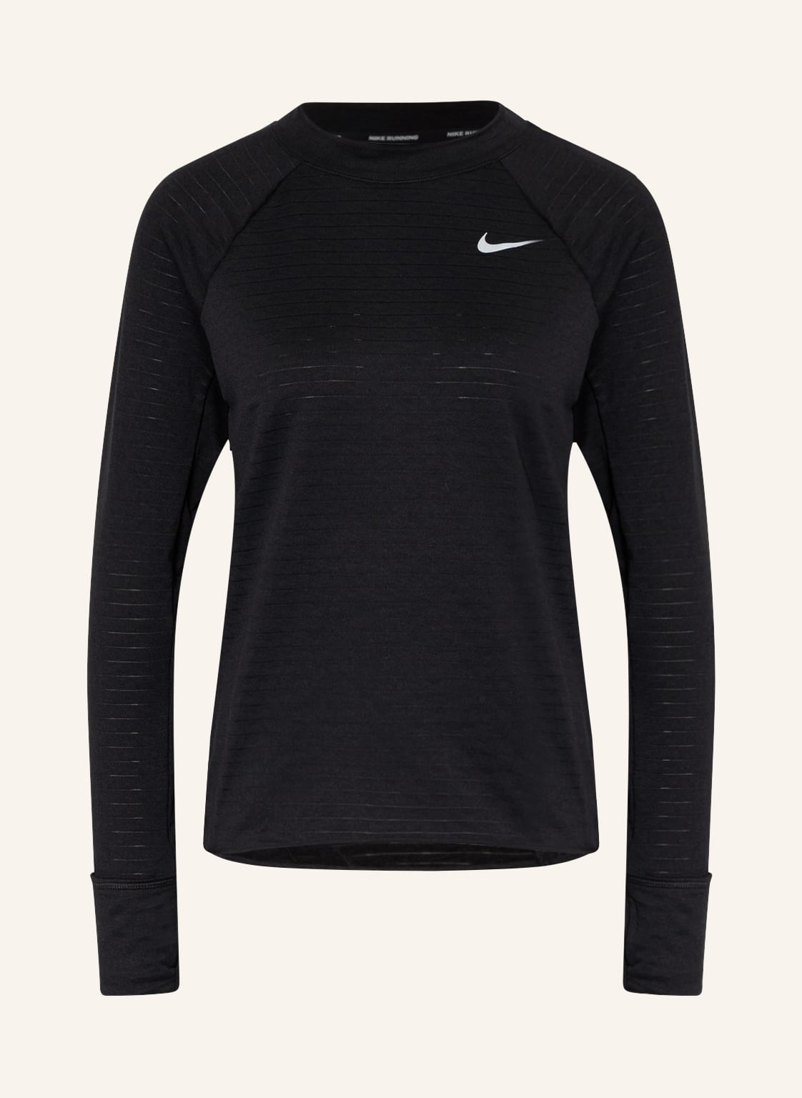 Image of Nike Laufshirt Therma-Fit Element schwarz