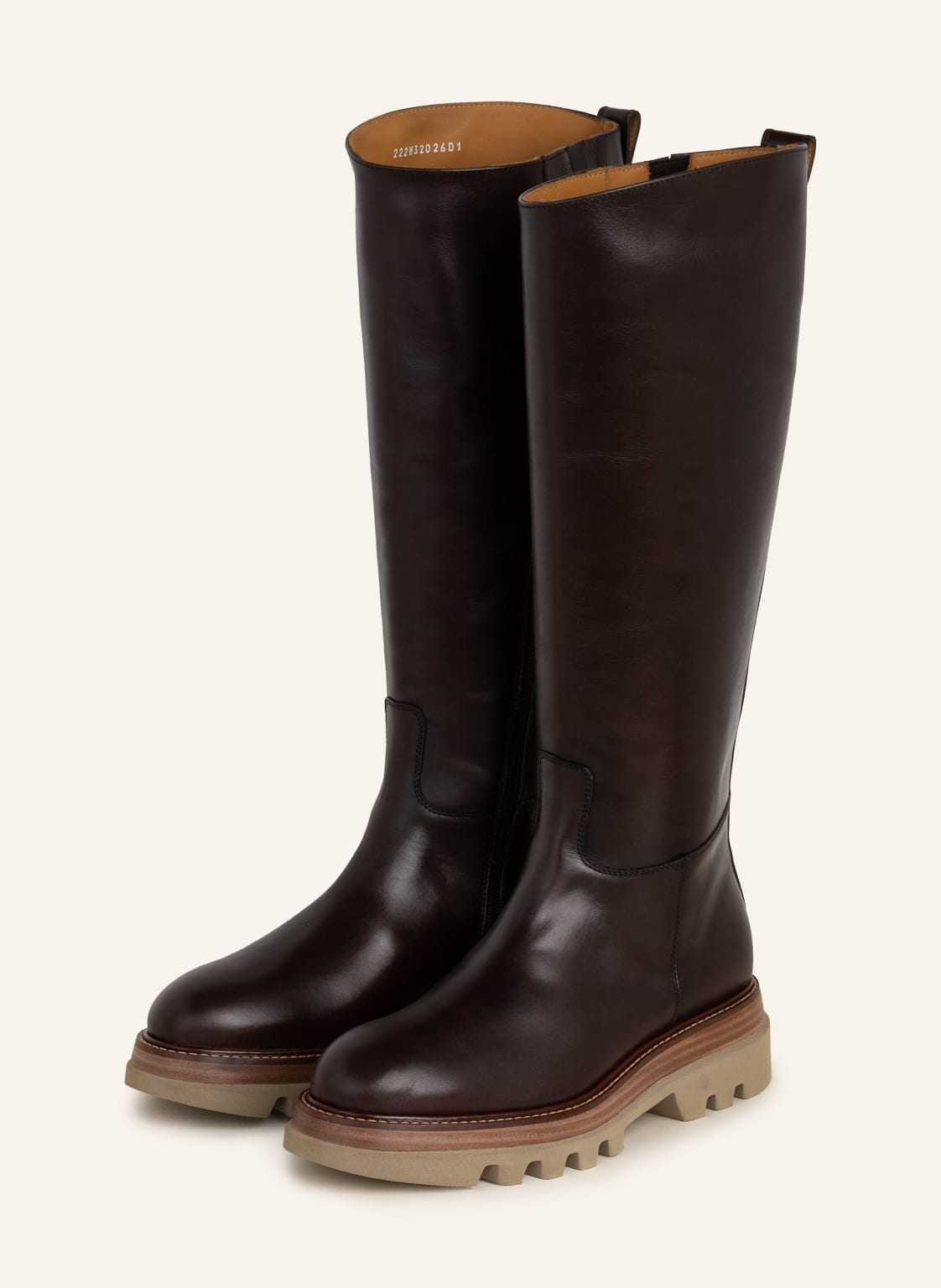 Image of Pertini Plateau-Stiefel braun