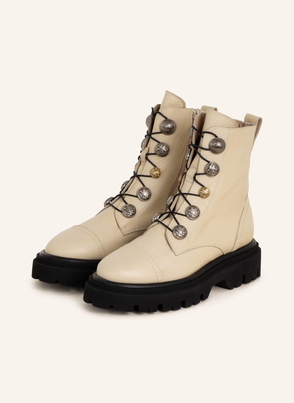 Image of Pertini Schnürboots beige
