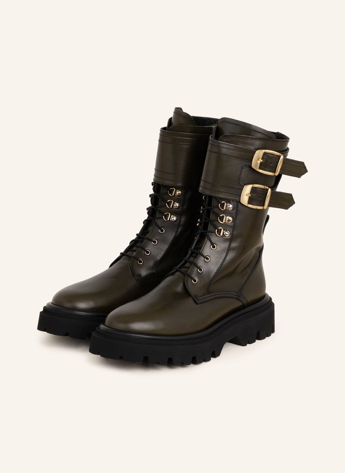 Image of Pertini Schnürboots gruen